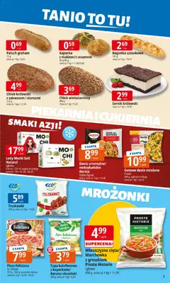 Pogląd oferty "E.Leclerc Gazetka" - ważna od 02.02.2026 | Strona: 7 | Produkty: Karta, Barszcz ukraiński, Bagietka, Lody