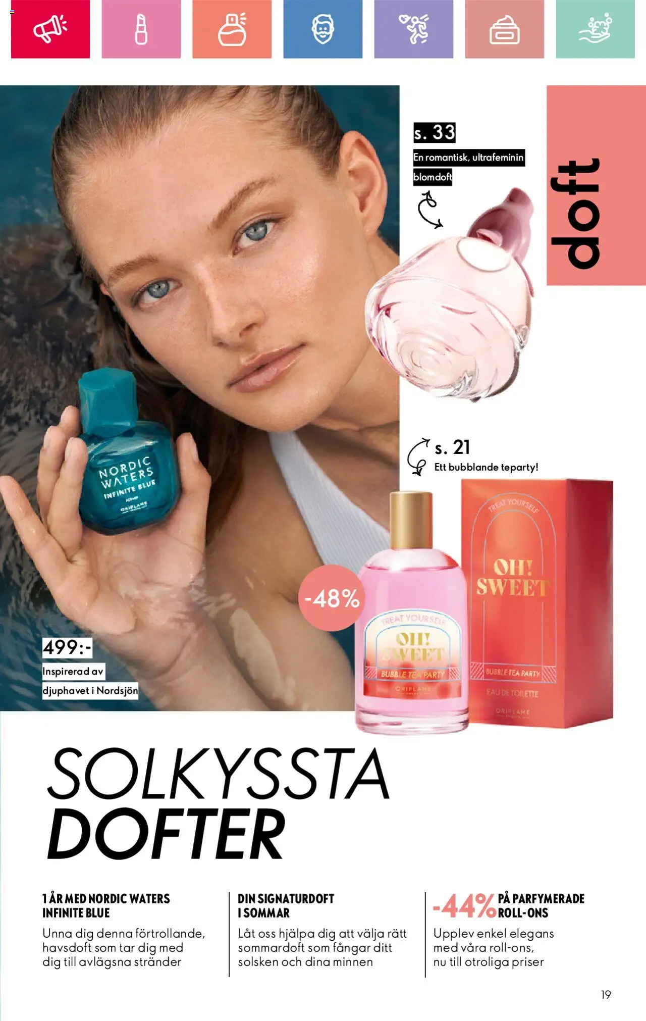 Oriflame reklamblad aktuell från 01.06.2025 | Sida: 19 | Produkter: Doft, Eau de toilette