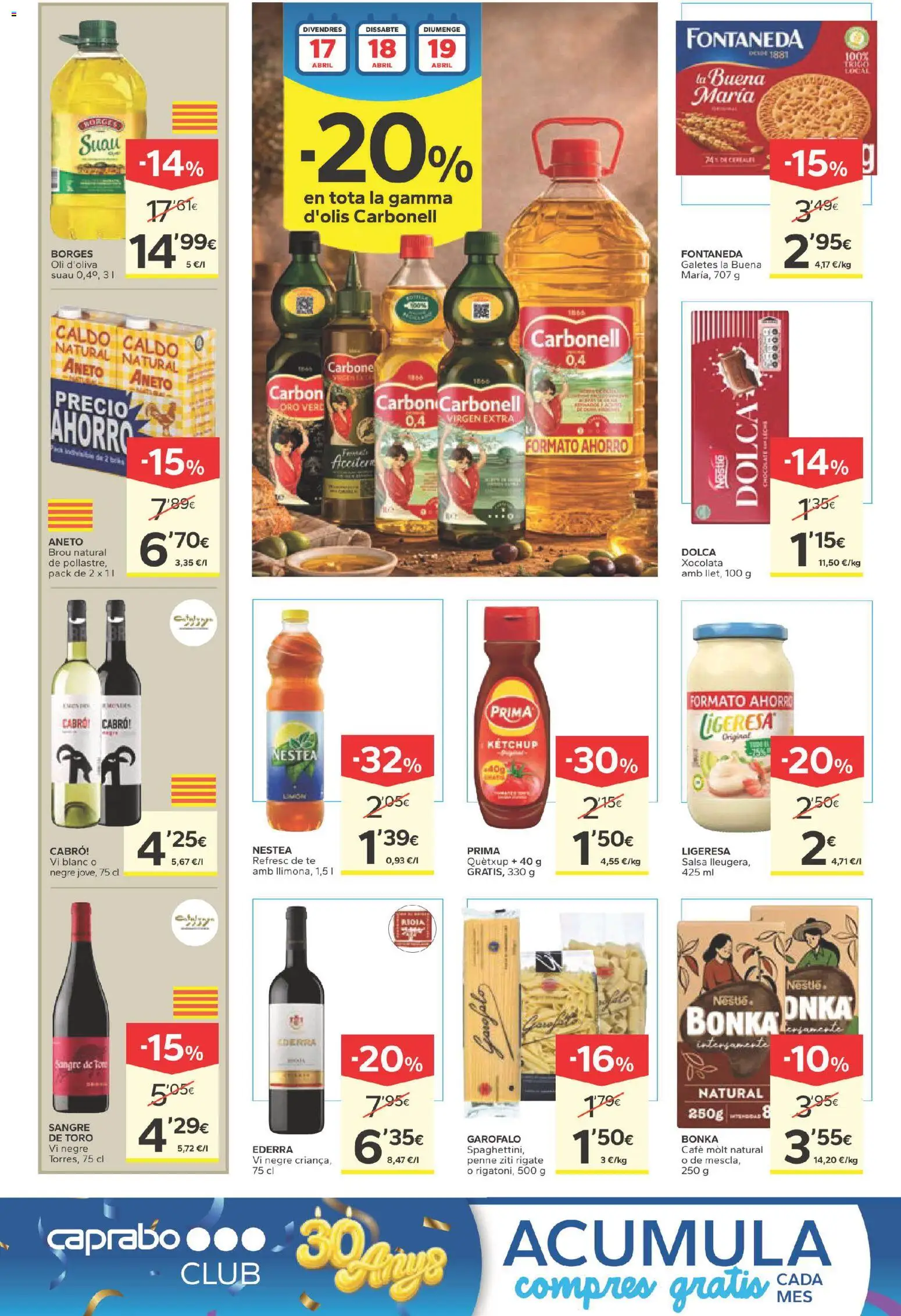 Caprabo folleto │ válido desde el 16.04.2026 | Página: 6 | Productos: Café, Té