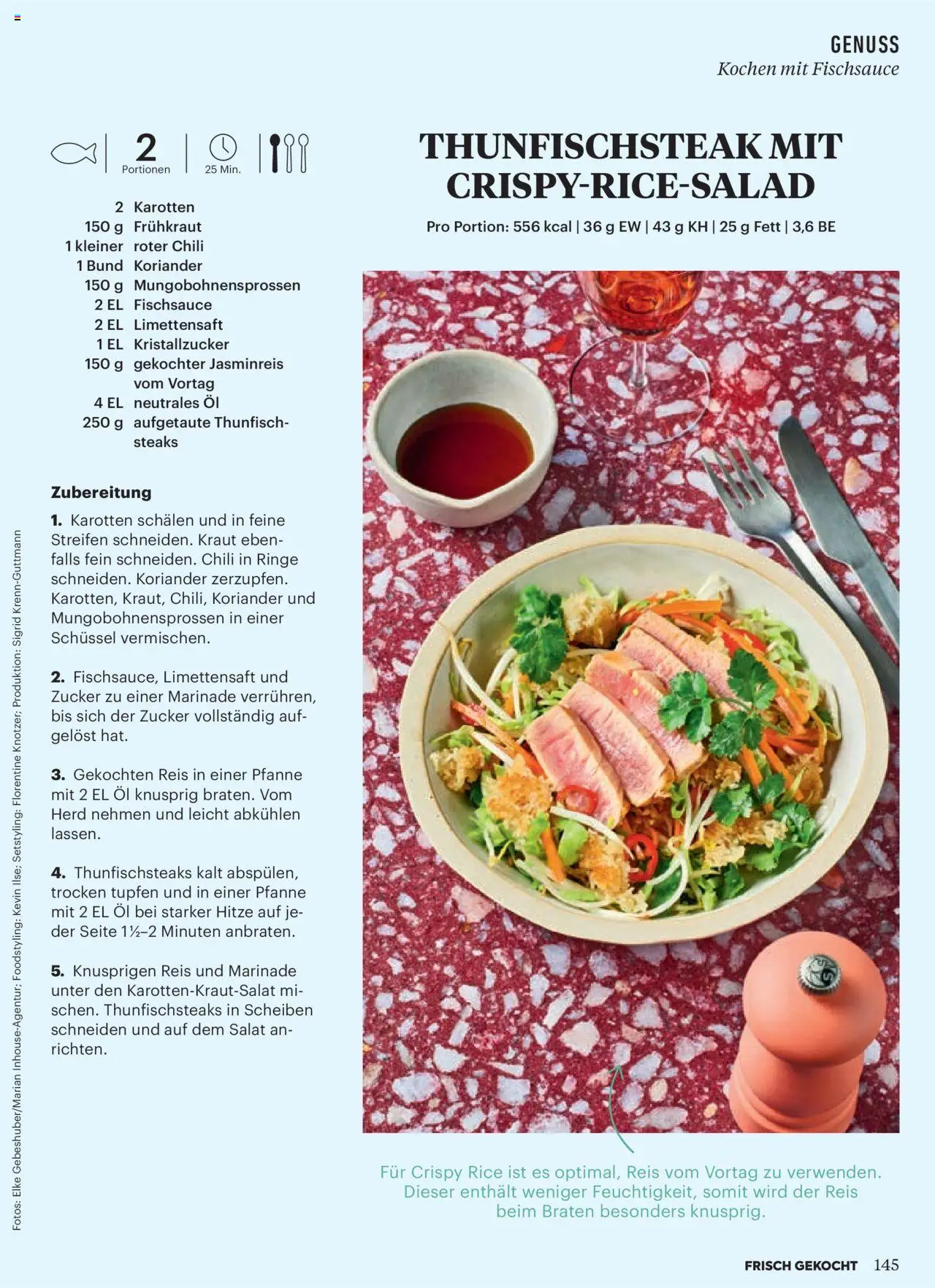 Billa Frisch Gekocht gültig ab 03.07.2025 | Seite: 145 | Produkte: Chili, Kraut, Herd, Reis