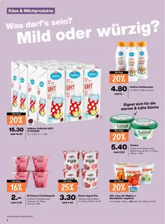 Migros Aktionen ab 27.01.2026 gültig | Seite: 8 | Produkte: Quark, Käse, Kaffee, Knoblauch