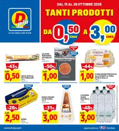 Anteprima del volantino Volantino D Più	 valido a partire dal 13.10.2025