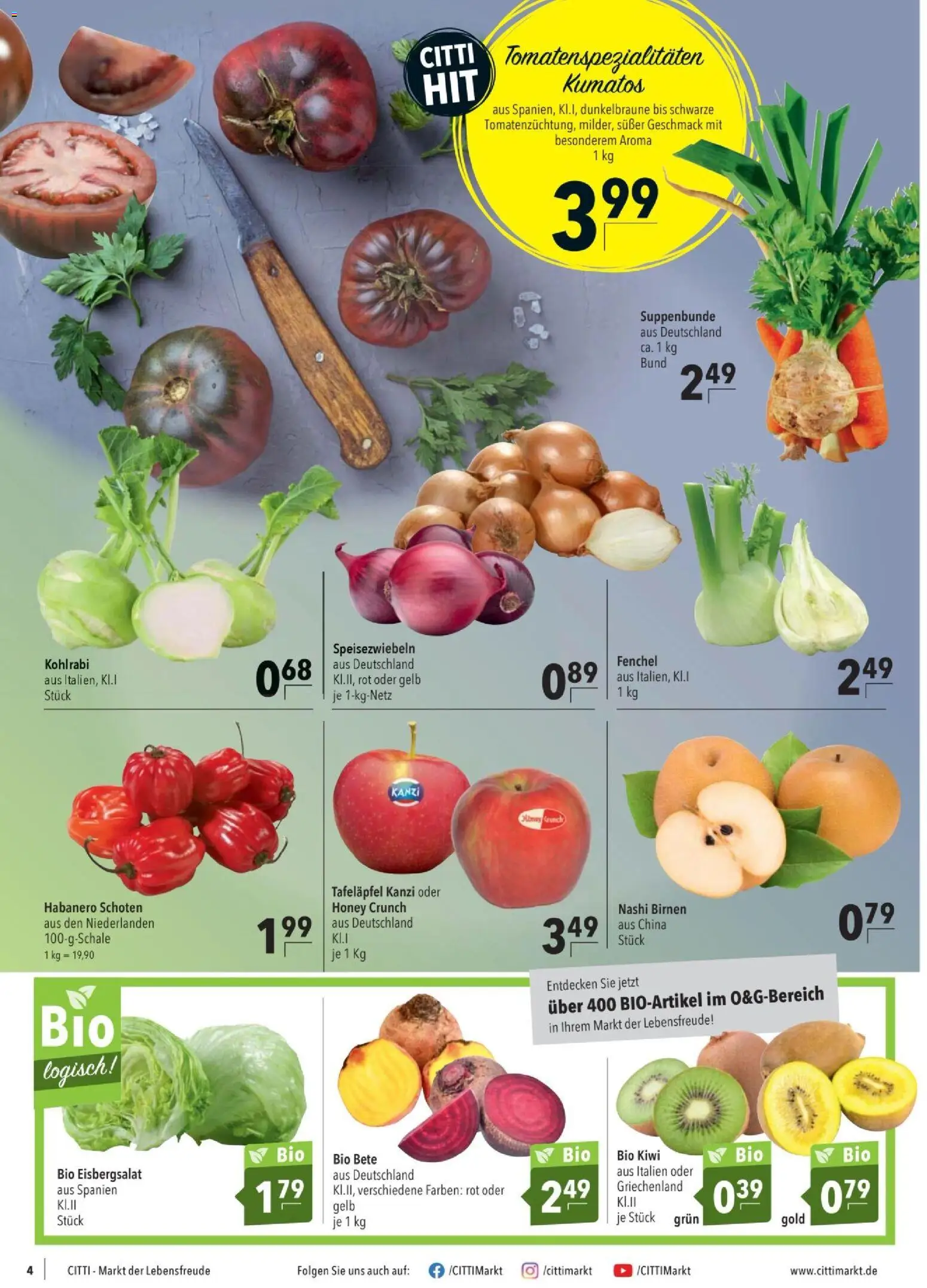 CITTI tilbudsavis – gyldig fra 07.01.2026 | Side: 4 | Produkter: Kiwi