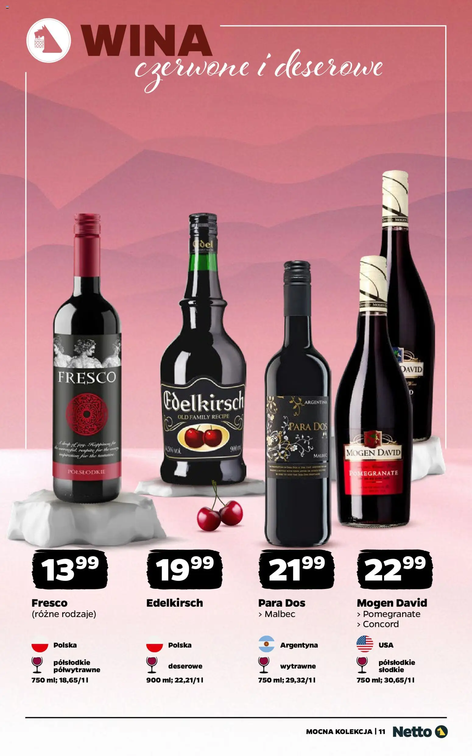 Netto gazetka - Wina od 24.11.2025 | Strona: 11 | Produkty: Fresco