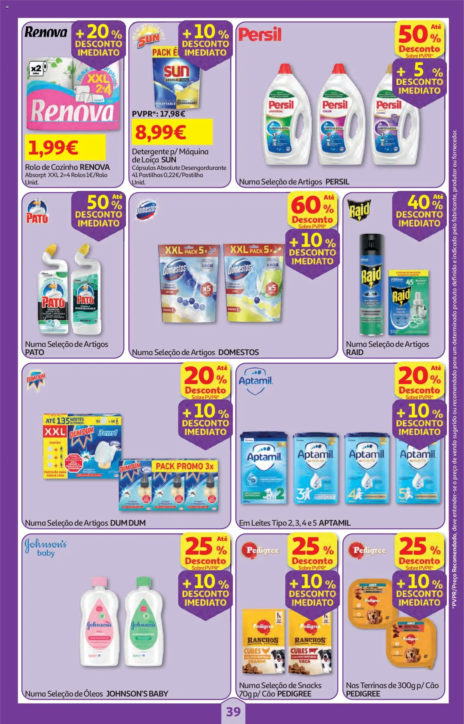 Auchan folheto │ válido de 16.04.2026 | Página: 39 | Produtos: Frango, Detergente, Persil