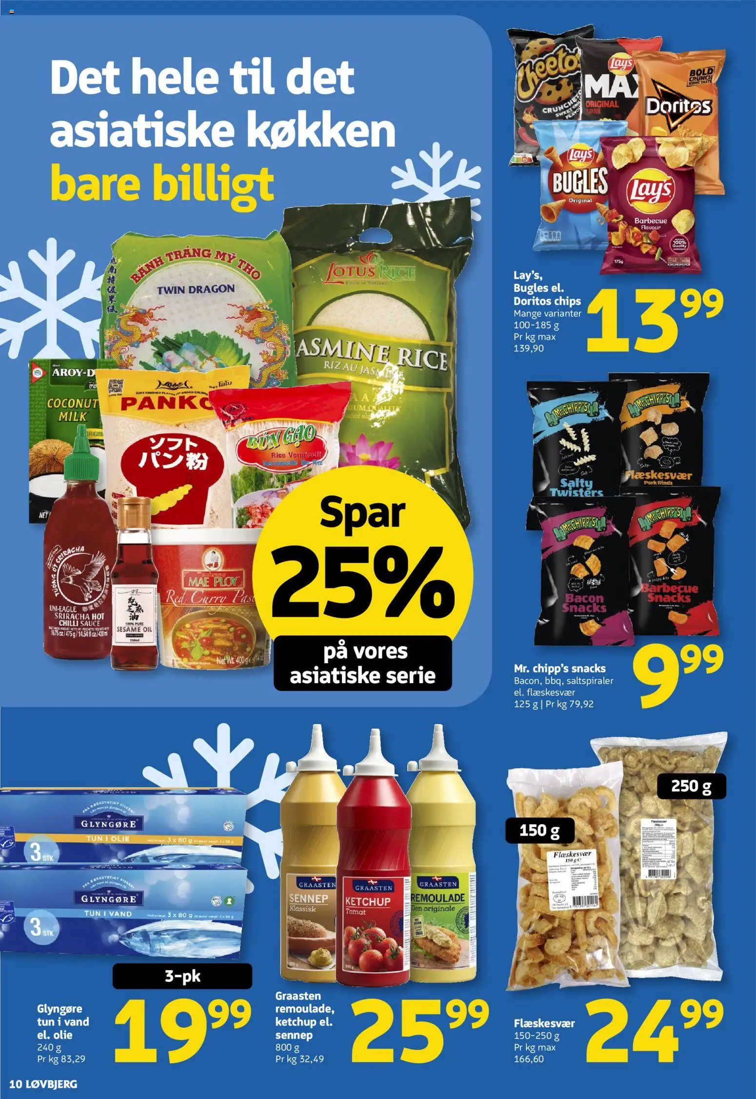 Løvbjerg tilbudsavis – gyldig fra 20.02.2026 | Side: 10 | Produkter: Ketchup, Chilli, Sennep, Remoulade