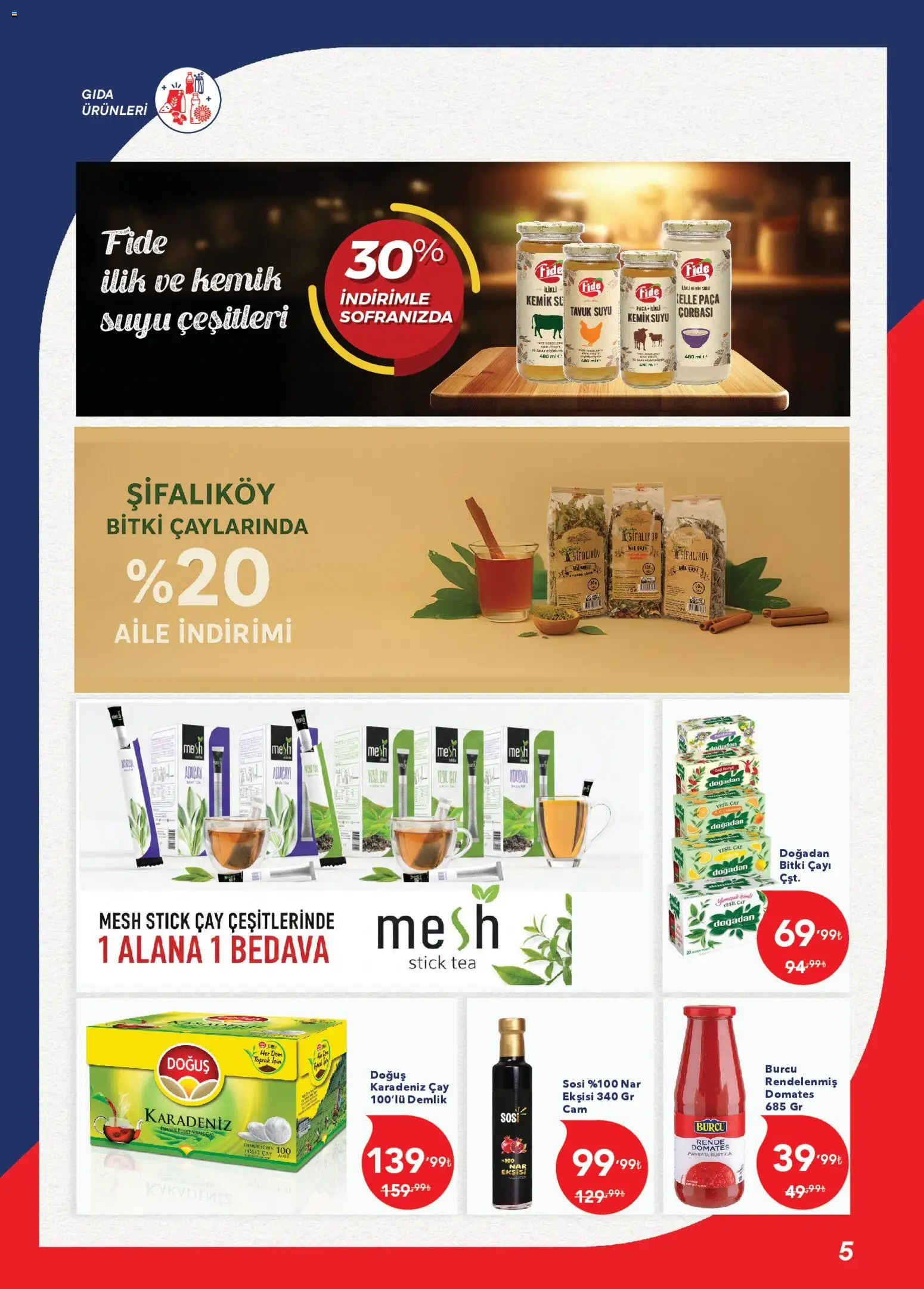 Kim Market Katalog - 16.11.2025 tarihinden itibaren geçerlidir | Sayfa: 5 | Ürünler: Ada çayi, Rende, Kumina, Demlik