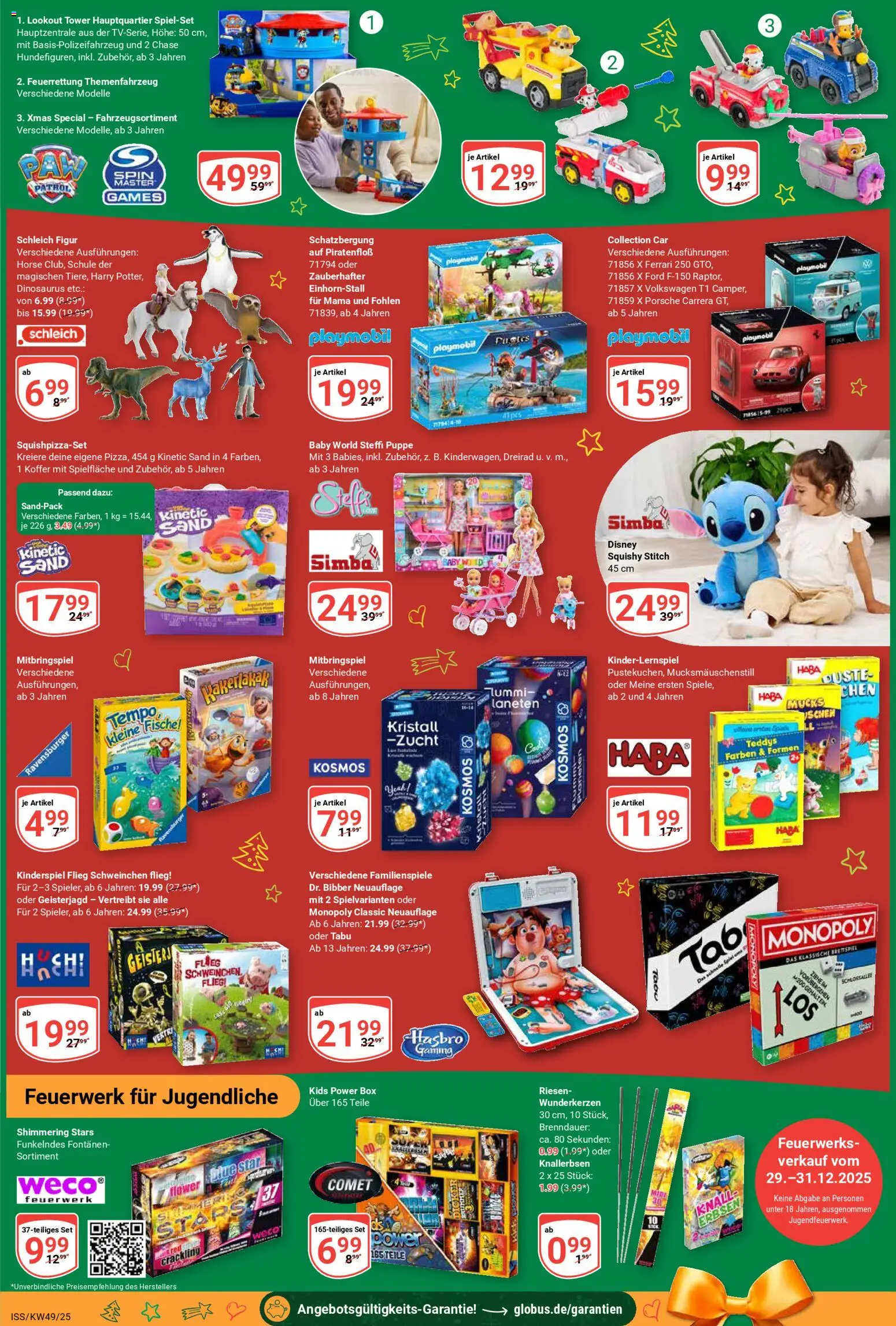 Globus Prospekt 	 – gültig ab 01.12.2025 | Seite: 2 | Produkte: Box, Koffer, Erbsen