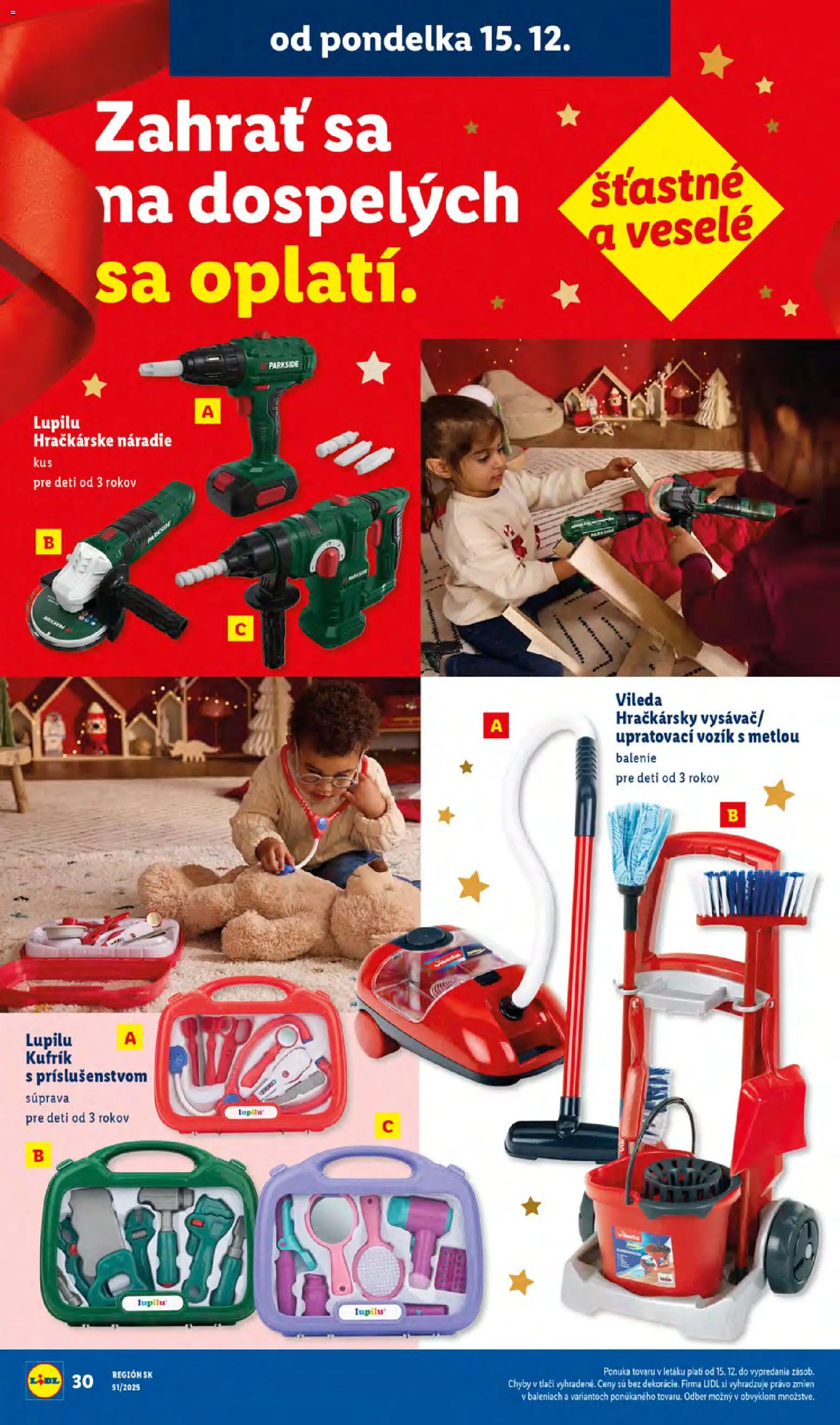 Nové Lidl akcie – leták je platný od 24.11.2025 | Strana: 30 | Produkty: Náradie, Parkside