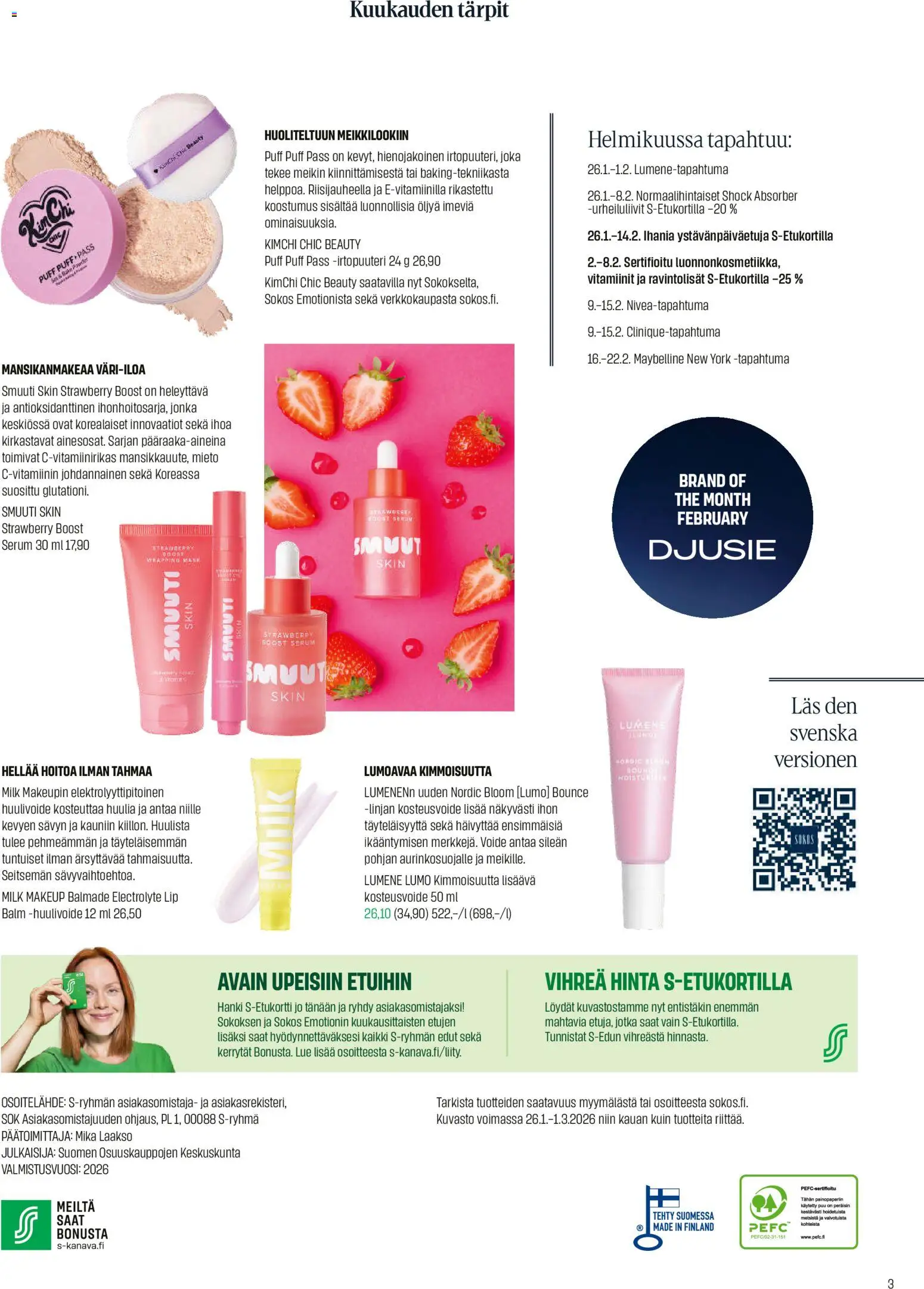 Sokos tarjoukset – voimassa 26.01.2026 alkaen | Sivu: 3 | Tuotteet: Urheiluliivit, Vitamiinit