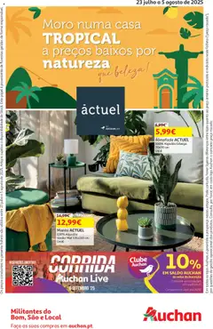 Pré-visualização Auchan - Casa Verão válido de 23.07.2025