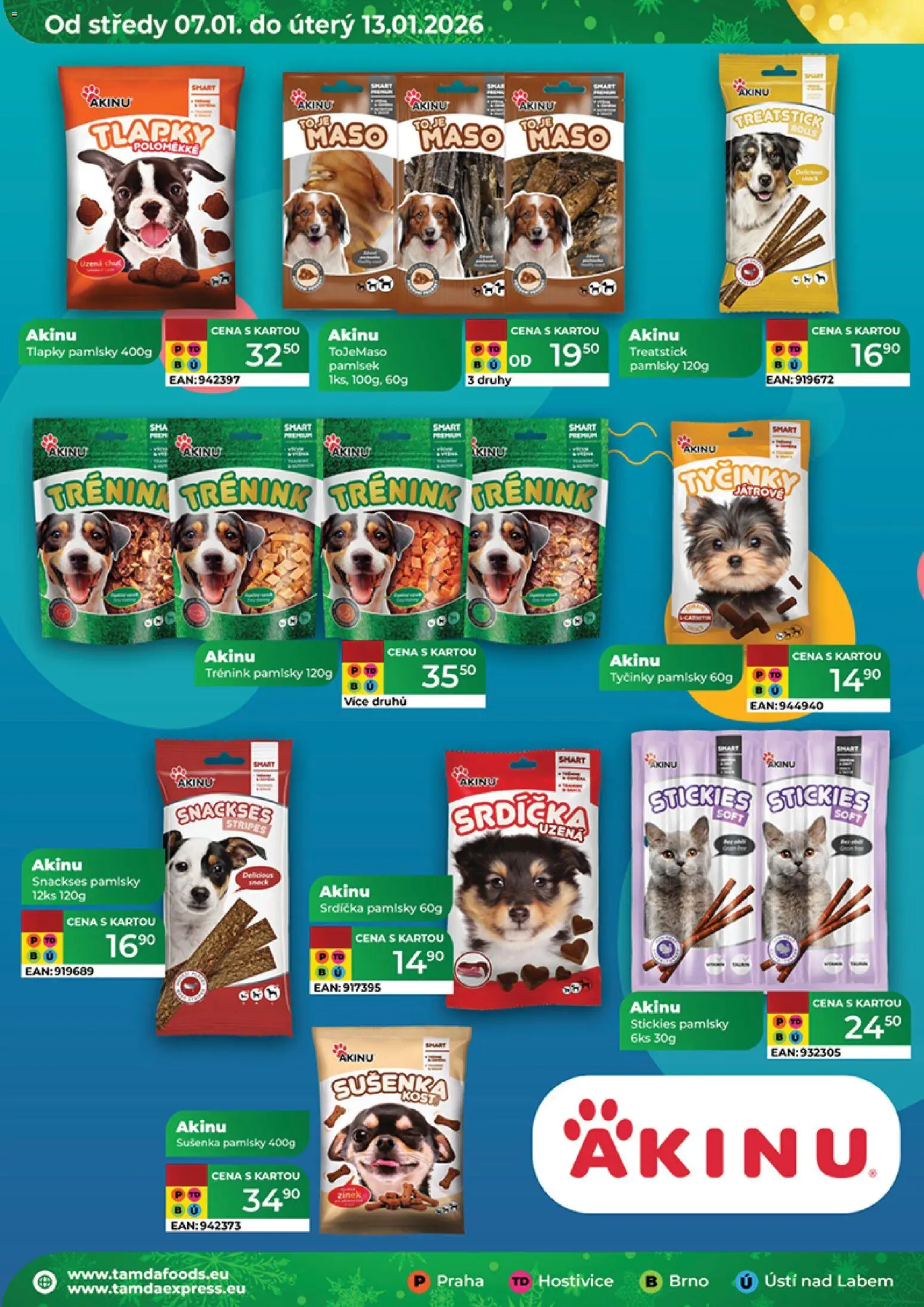 Tamda Foods leták od 07.01.2026 | Strana: 28 | Produkty: Tyčinky, Maso