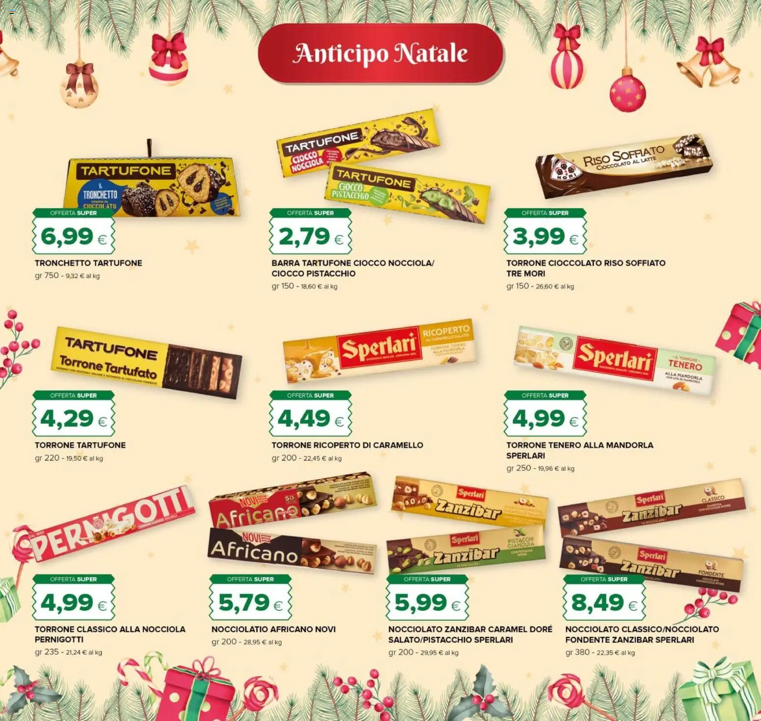 Volantino Tigre del 30.11.2025 | Pagina: 3 | Prodotti: Cioccolato, Riso, Latte, Pistacchi