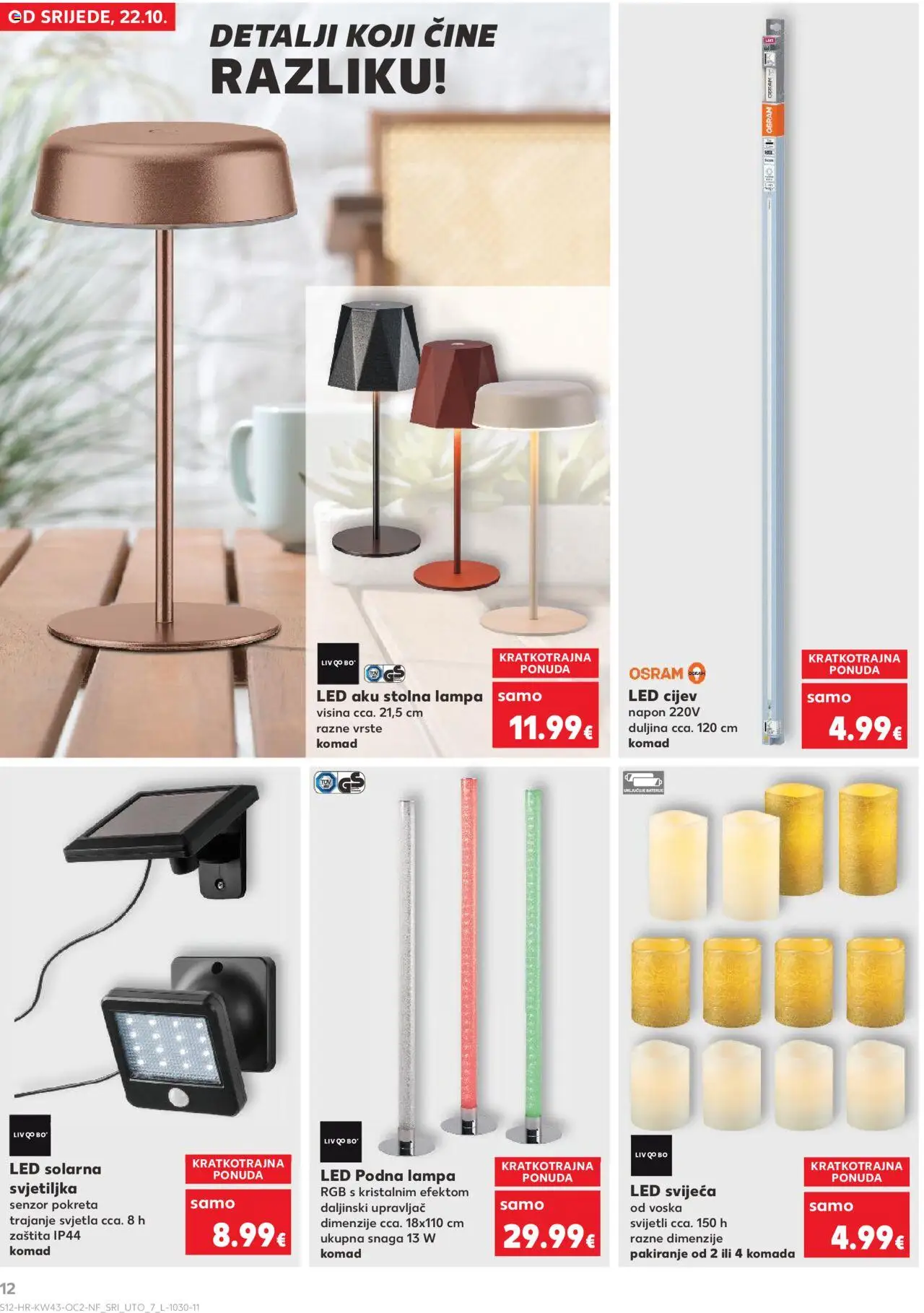 Kaufland katalog | vrijedi od 22.10.2025 | Stranica: 12