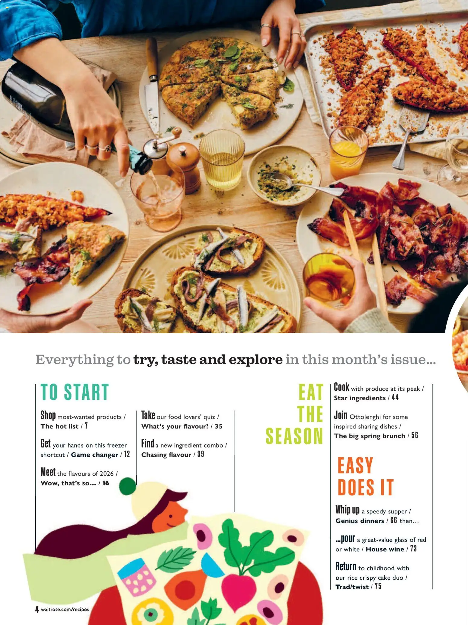 Do you know WHAT OFFERS await you at Waitrose? View the April flyer online! | United Kingdom