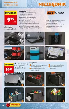 Pogląd oferty "Biedronka gazetka - Hity i inspiracje" - ważna od 29.12.2025 | Strona: 36 | Produkty: Telefon, Kosz, Siatka, Ramka