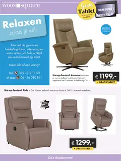 Woonsquare - Folder - Voorbeeld van een folder van Woonsquare, geldig van 01.12.2025 | Pagina: 10 | Producten: Tablet