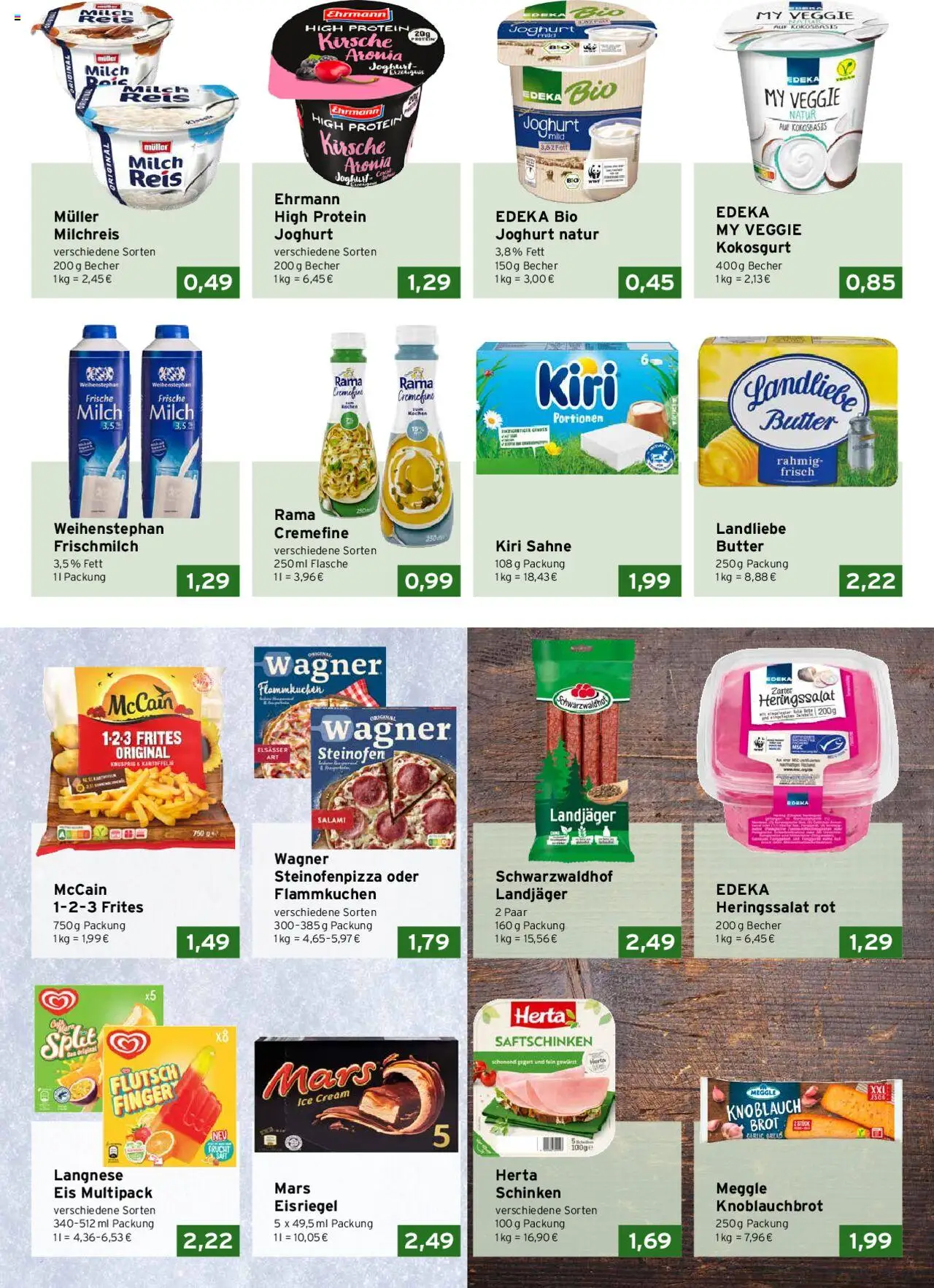 CAP Markt Prospekt 	 - gültig ab dem 18.08.2025 | Seite: 2 | Produkte: Langnese, Butter, Knoblauch, Reis