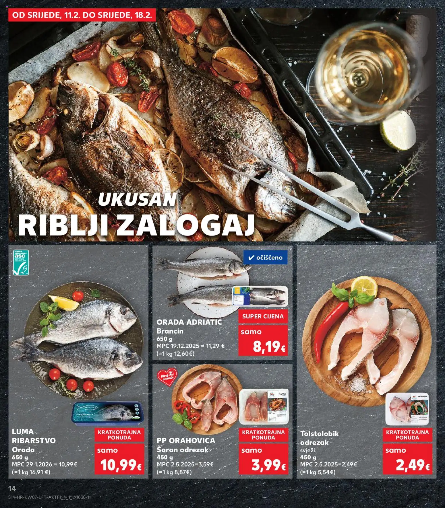 Kaufland katalog | vrijedi od 11.02.2026 | Stranica: 14