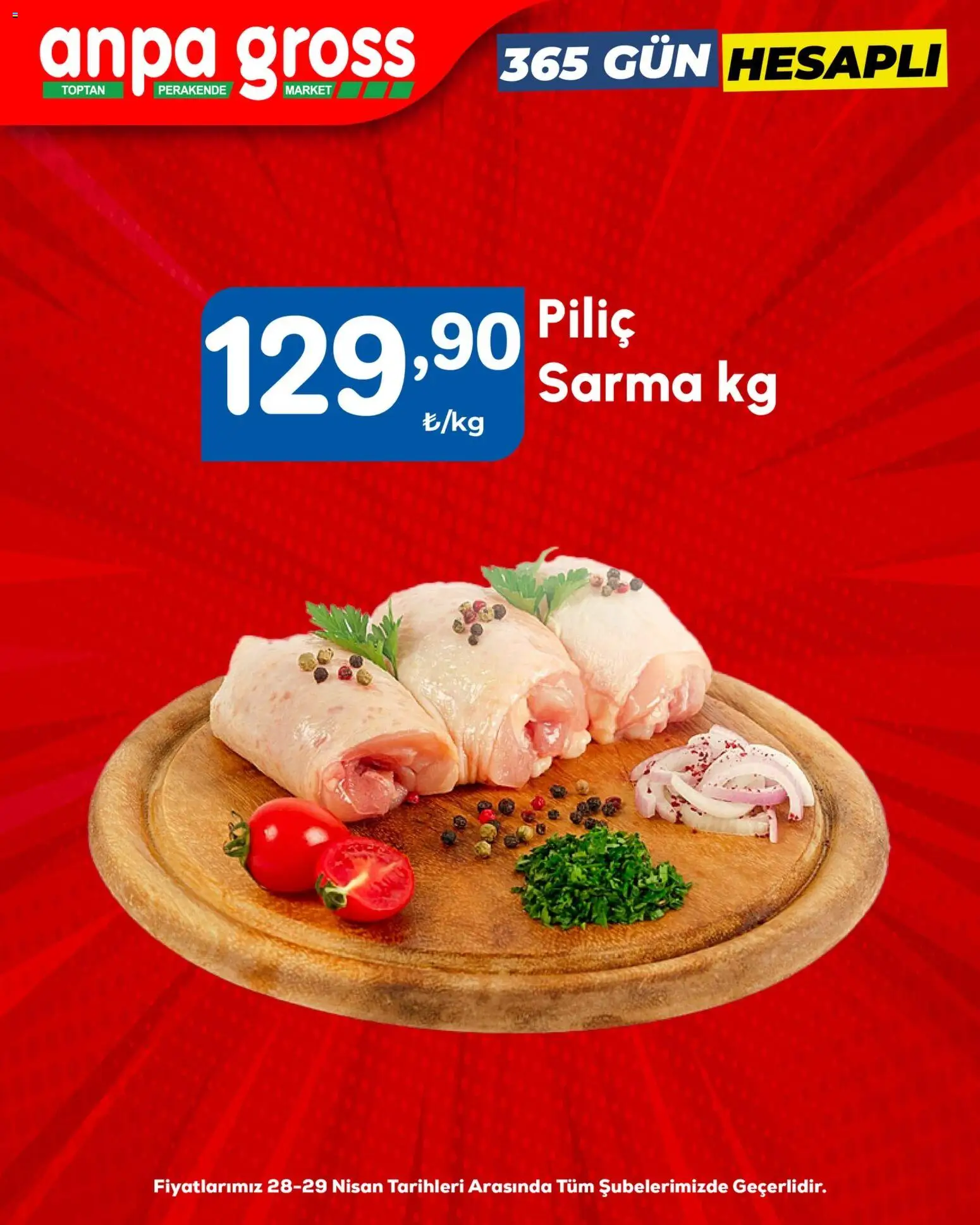 Anpa Gross - Piliç - 28.04.2026 tarihinden itibaren geçerlidir | Sayfa: 3 | Ürünler: Piliç