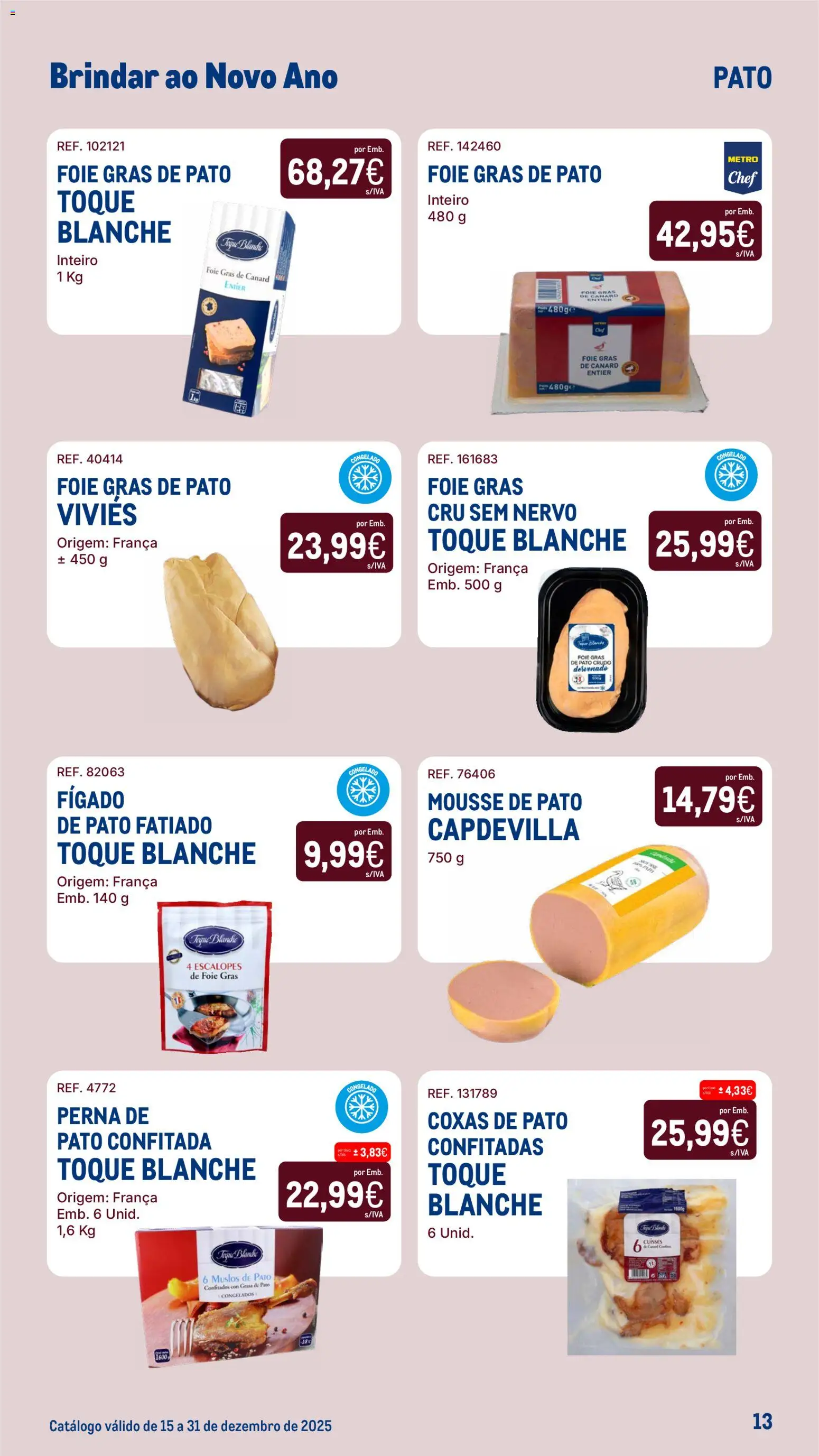Makro Catálogo Brindar ao Ano Novo │ válido de 15.12.2025 | Página: 13