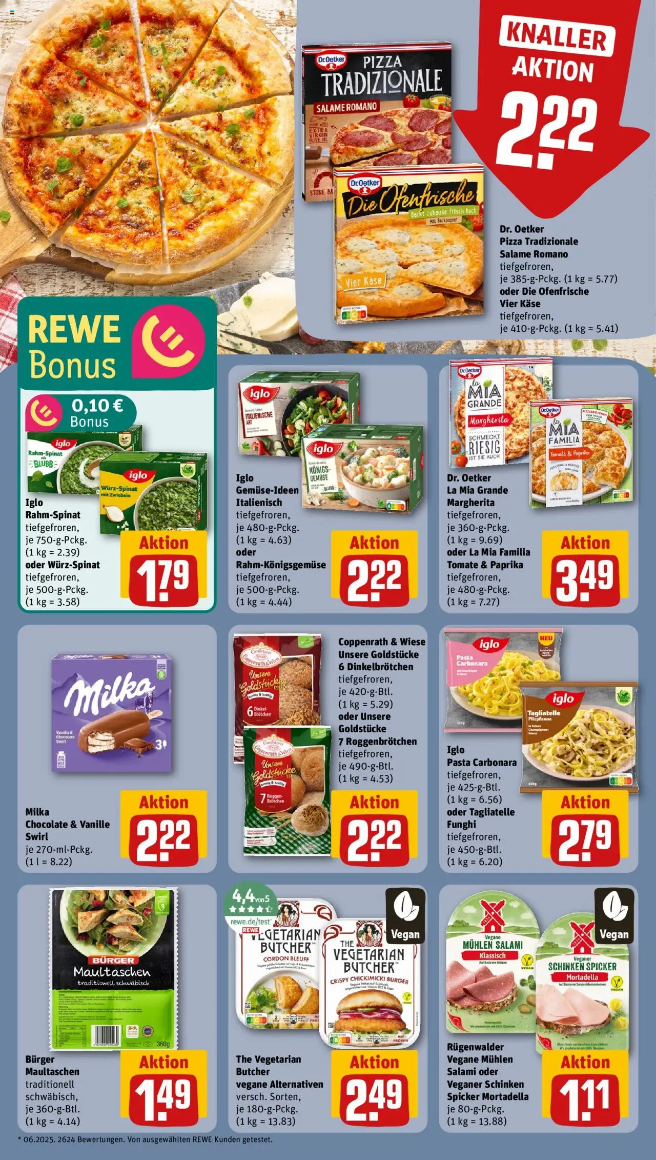Rewe ihr Kaufpark Prospekt 	 - gültig ab dem 18.08.2025 | Seite: 12 | Produkte: Milka, Ofenfrische, Schinken, Maultaschen