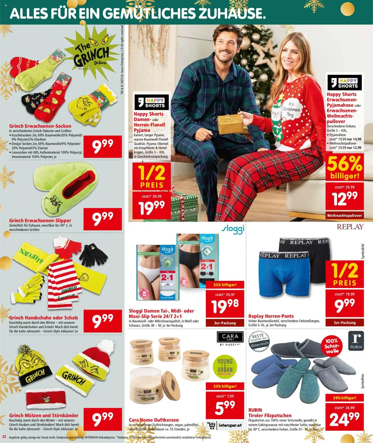 Interspar Flugblatt - Wien gültig ab 06.11.2025 | Seite: 23 | Produkte: Hemd, Pullover, Pyjama, Handschuhe