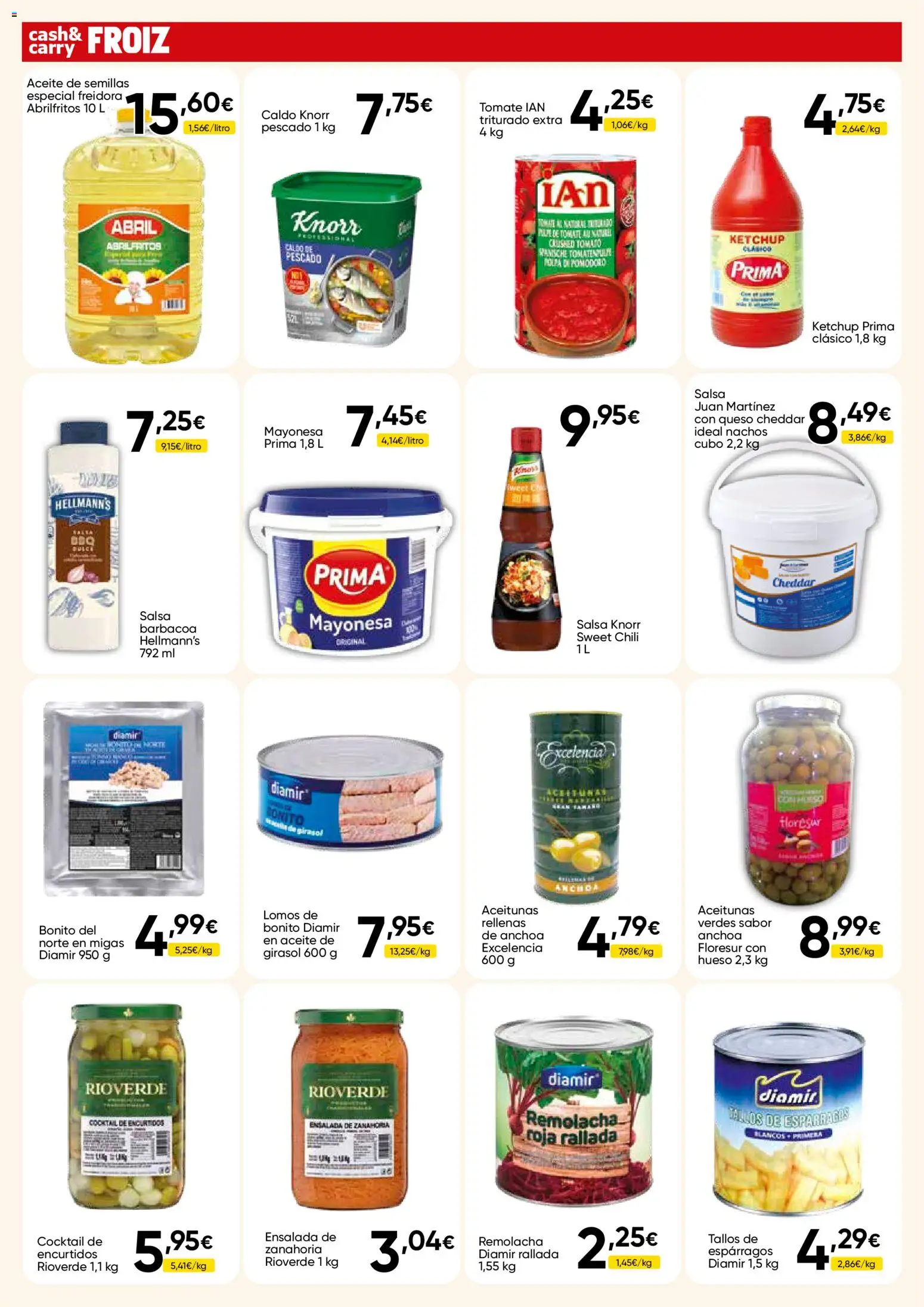 Froiz - Folleto Cash │ válido desde el 09.04.2026 | Página: 12