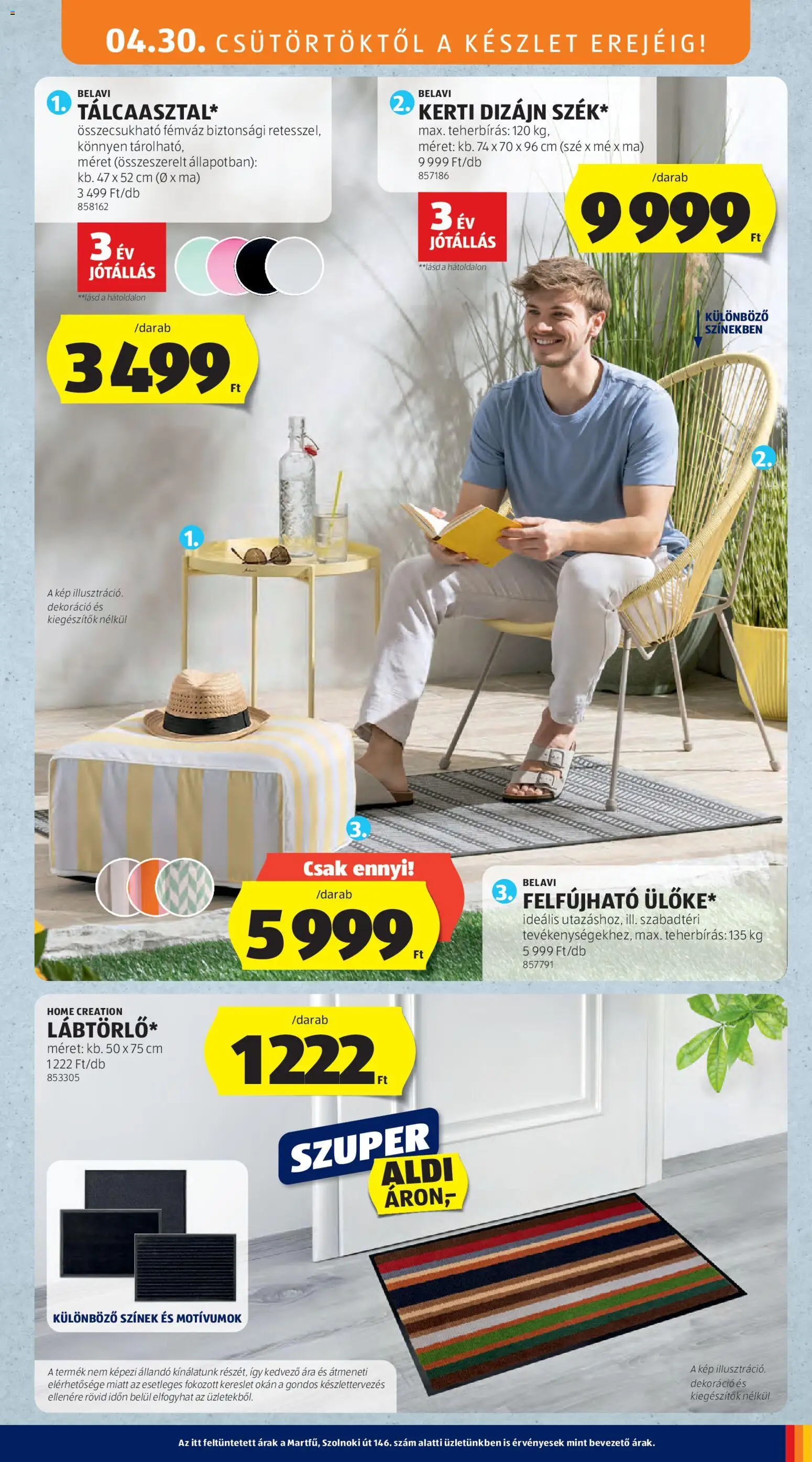 Aldi akciós ujság - amely érvényes a következő dátumtól: 30.04.2026 | Oldal: 25