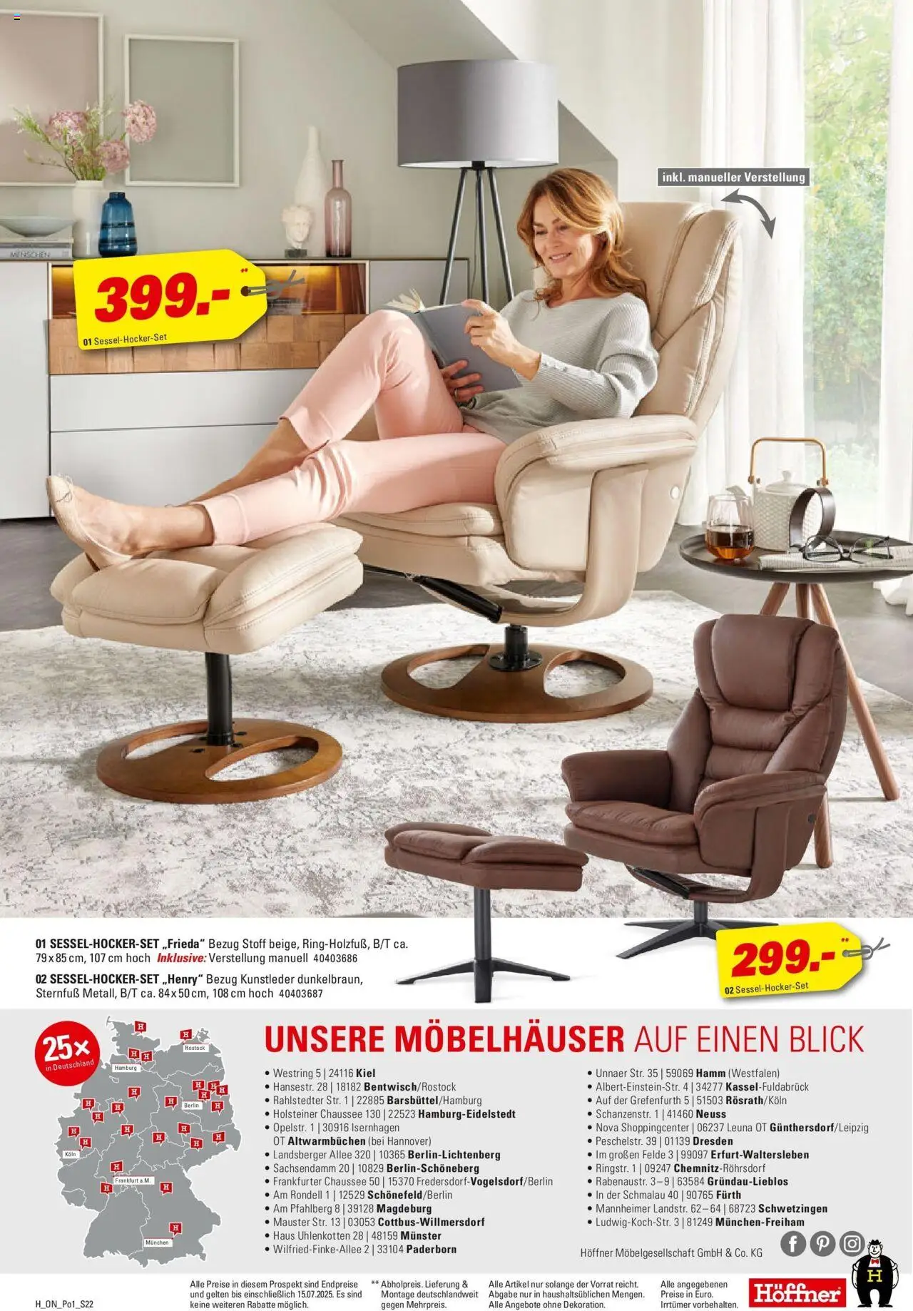 Höffner - Polster Spezial - gültig ab dem 03.06.2025 | Seite: 22