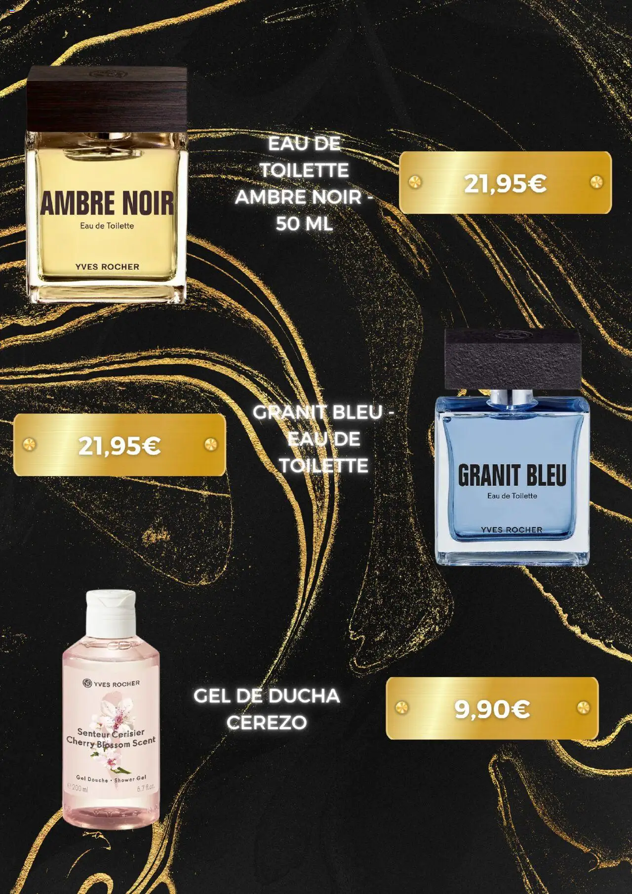 Yves Rocher folleto │ válido desde el 01.08.2025 | Página: 6 | Productos: Eau de toilette, Gel de ducha, Ducha