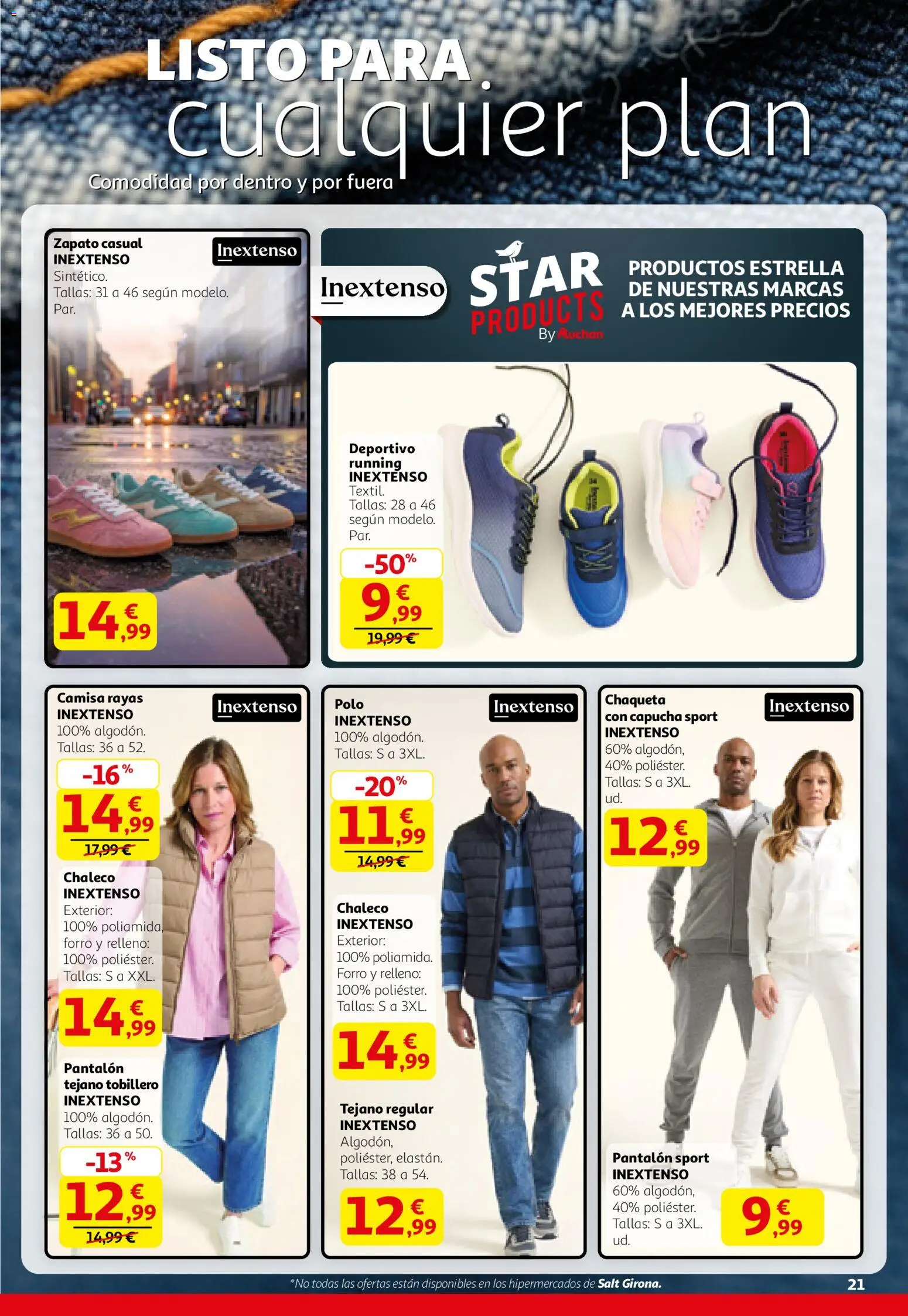 Alcampo - HP Nacional Unificado │ válido desde el 12.02.2026 | Página: 21 | Productos: Camisa, Chaleco, Chaqueta