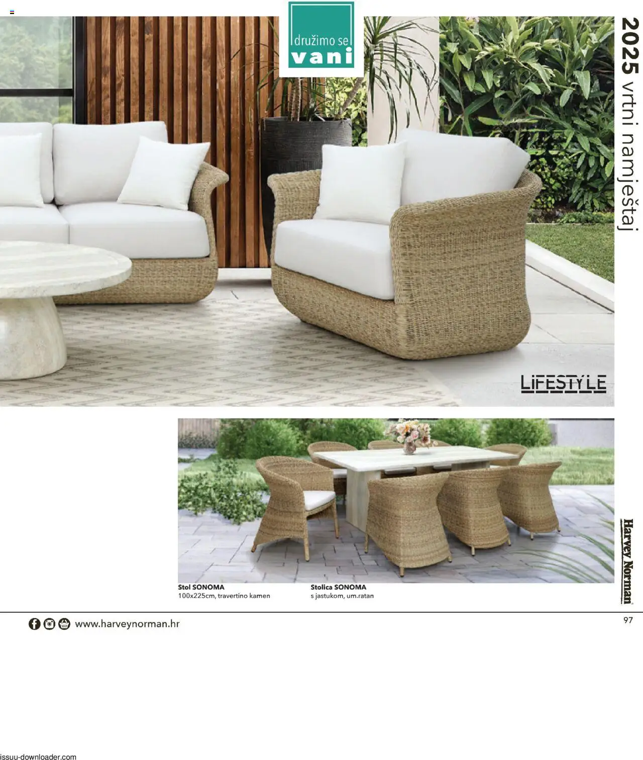 Harvey Norman katalog | vrijedi od 19.03.2025 | Stranica: 97 | Proizvodi: Stol, Stolica, Vrtni namještaj