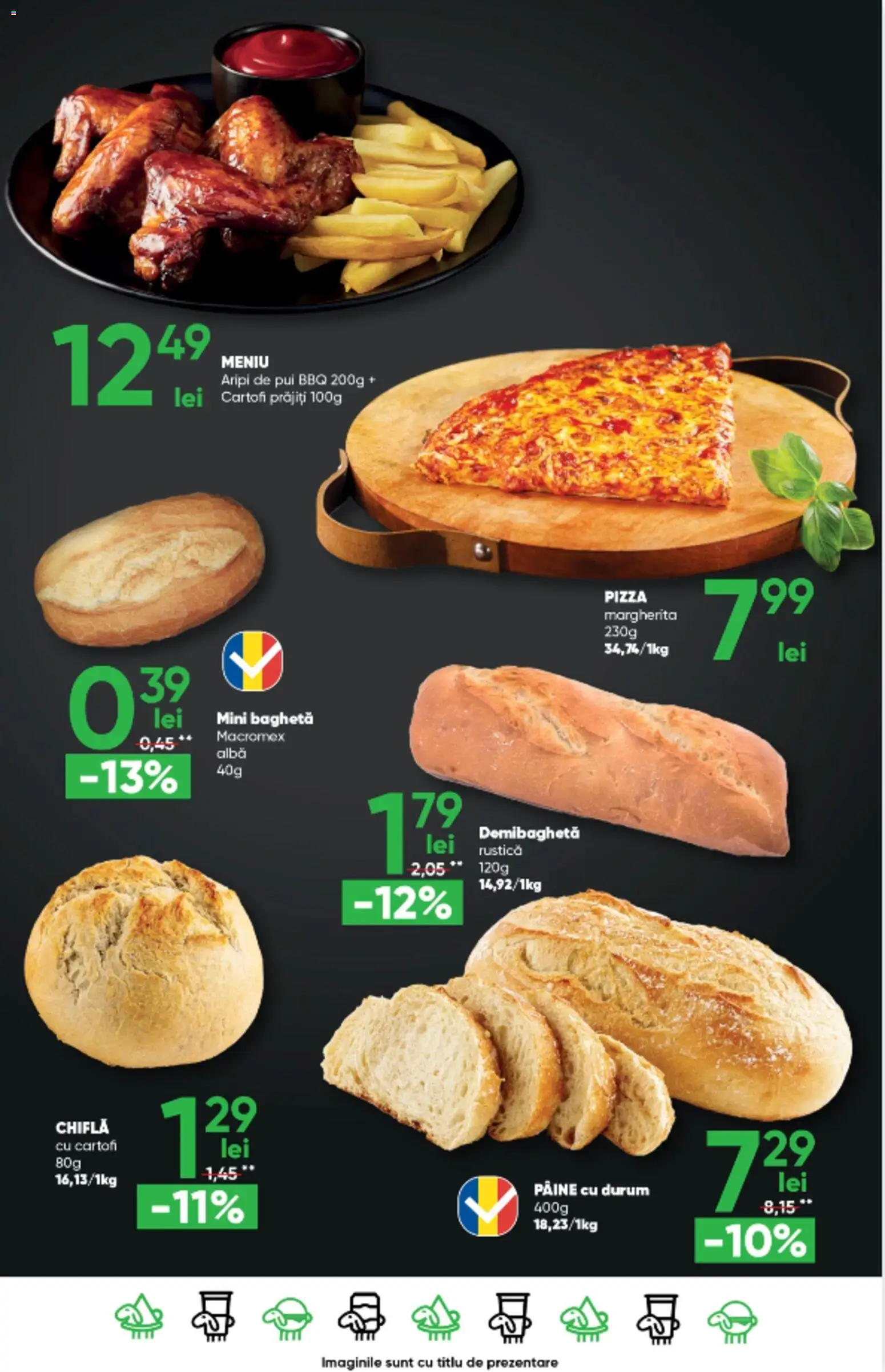 Noul catalog Profi – valabil de la 18.03.2026 | Pagină: 18 | Produse: Hacıyatmaz Kedi Oyuncağı, Chiflă, Pâine, Pizza