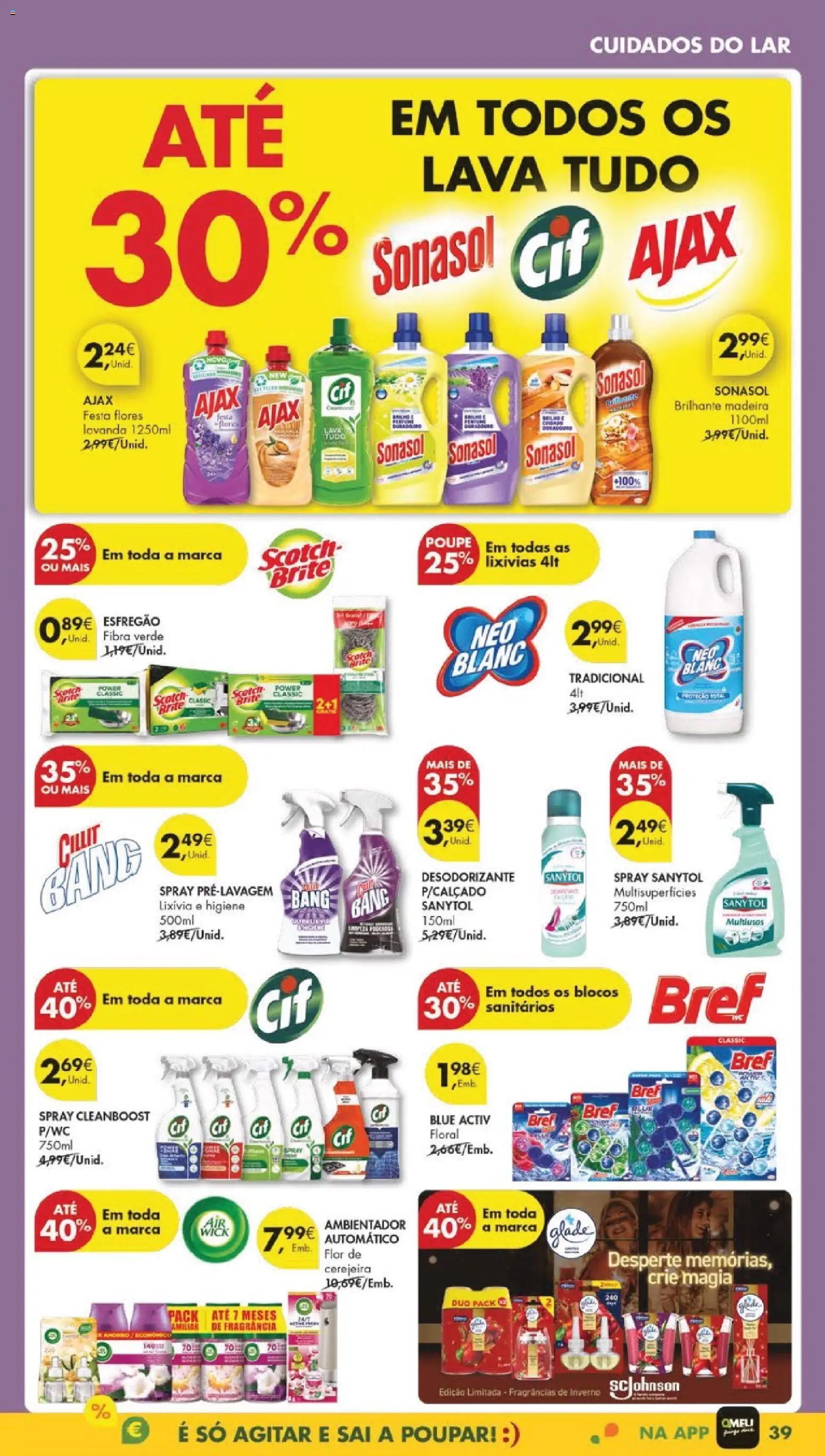 Pingo Doce Black Friday │ válido de 25.11.2025 | Página: 43 | Produtos: Esfregão, Flores, Fragrância, Desodorizante