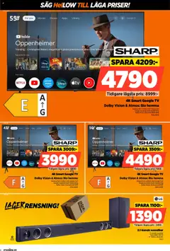 Power - erbjudanden - Förhandsvisning av reklamblad från butik Power aktuell från 20.10.2025 | Sida: 4 | Produkter: Såg, Tv