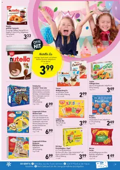 CITTI Markt  Tiefkühlwelt ab 15.10.2025 gültig | Seite: 5 | Produkte: McCain, Nutella, Piccolinis, Salami