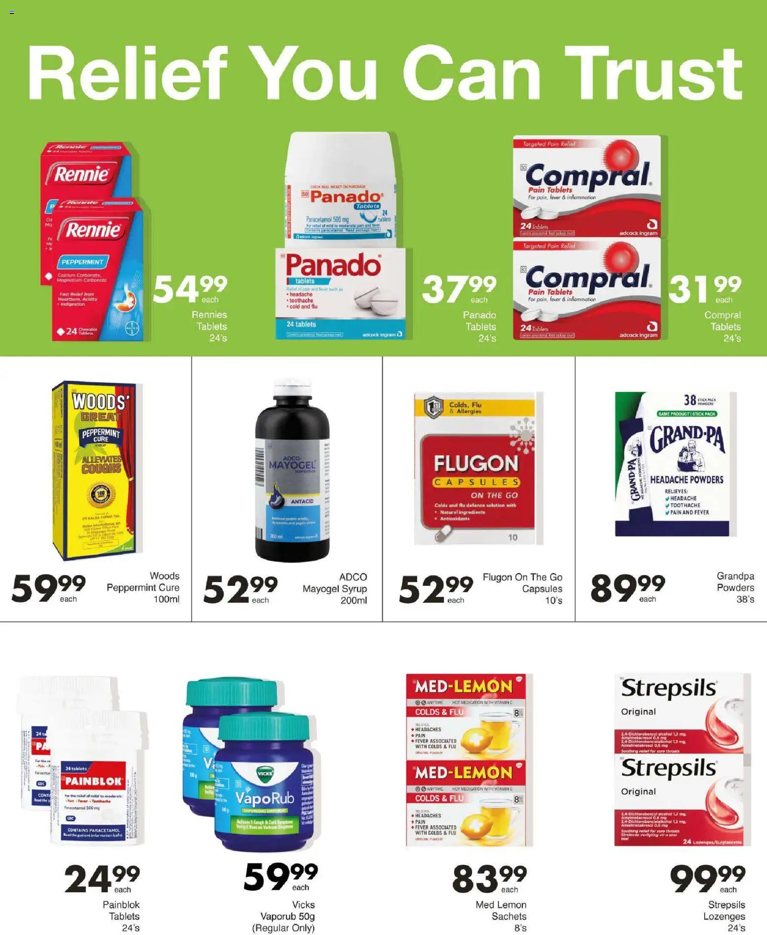 New Save catalogue – valid from 15.01.2026 | Page: 57 | Products: Vest, Lozenges, Syrup, Lemon
