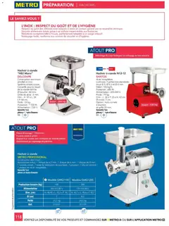 METRO - Prévisualisation de METRO - CHR Équipement valide à partir de 01.01.2025 | Page: 118