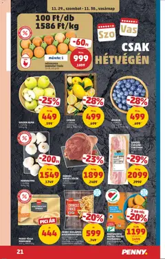 MÉLYALMOS DOBOZOLT TOJÁS, mérete: L, 10 db, 63 g/db - amely érvényes a következő dátumtól: 27.11.2025 | Oldal: 25