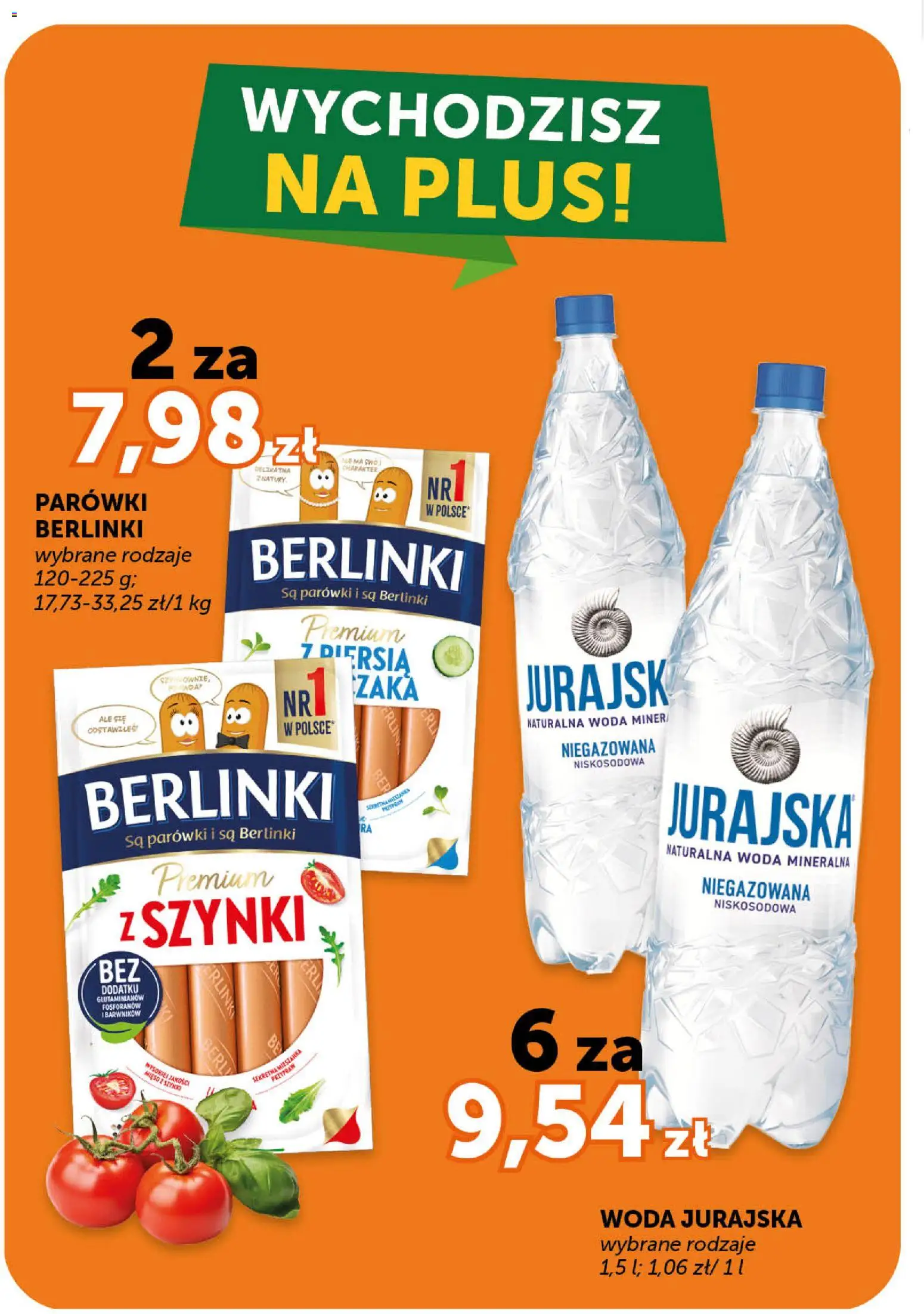 ABC gazetka - Minimarket od 05.03.2026 | Strona: 8 | Produkty: Parówki berlinki, Mięso, Parówki, Woda