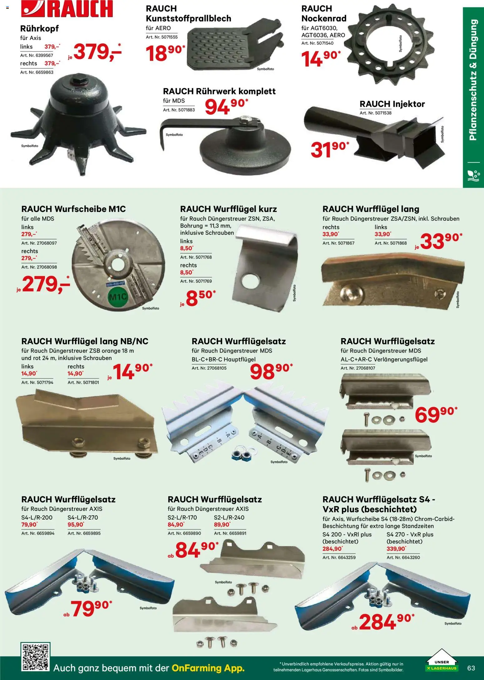 Lagerhaus Verschleißteile & Zubehör gültig ab 01.01.2026 | Seite: 63