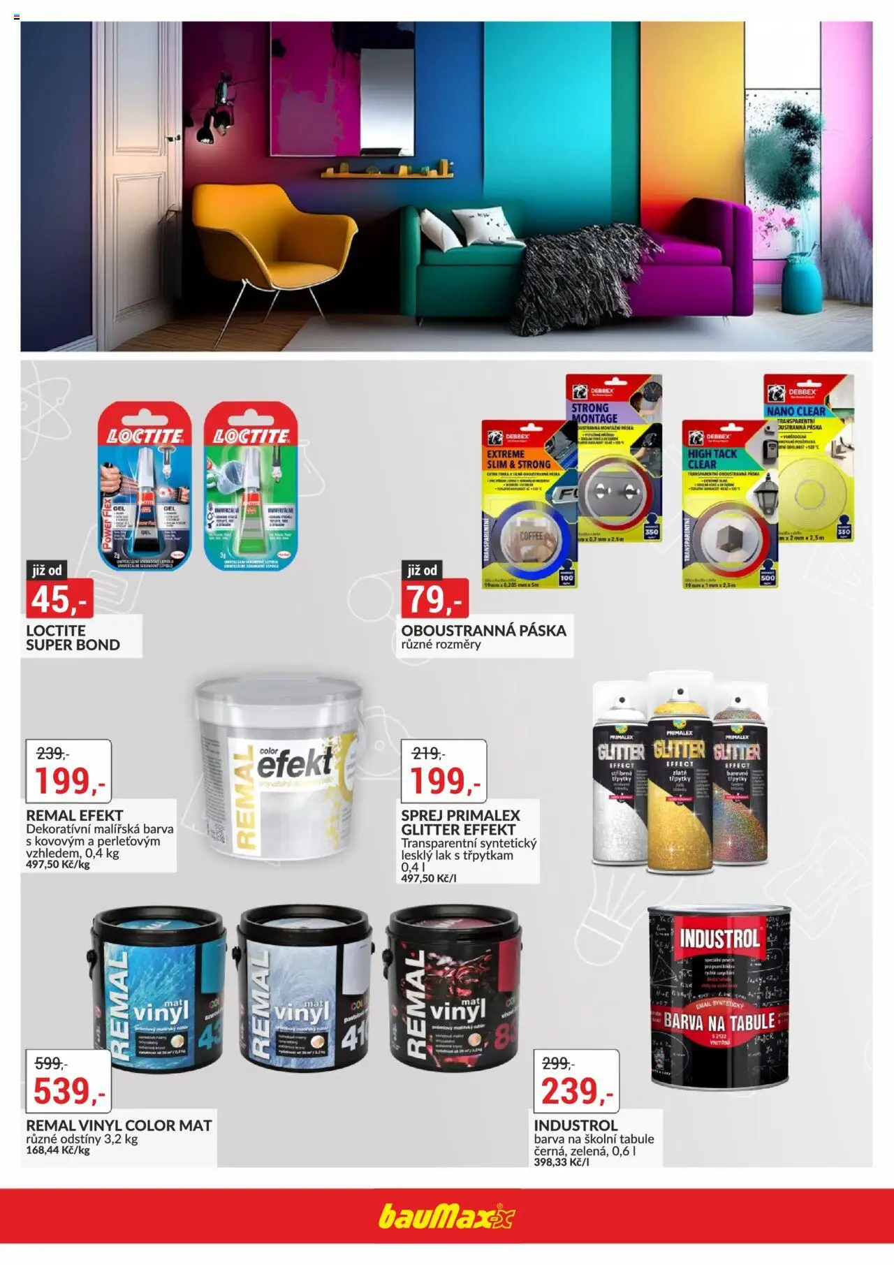 BAUMAX leták - Back to school od 14.08.2025 | Strana: 14 | Produkty: Primalex, Tabule