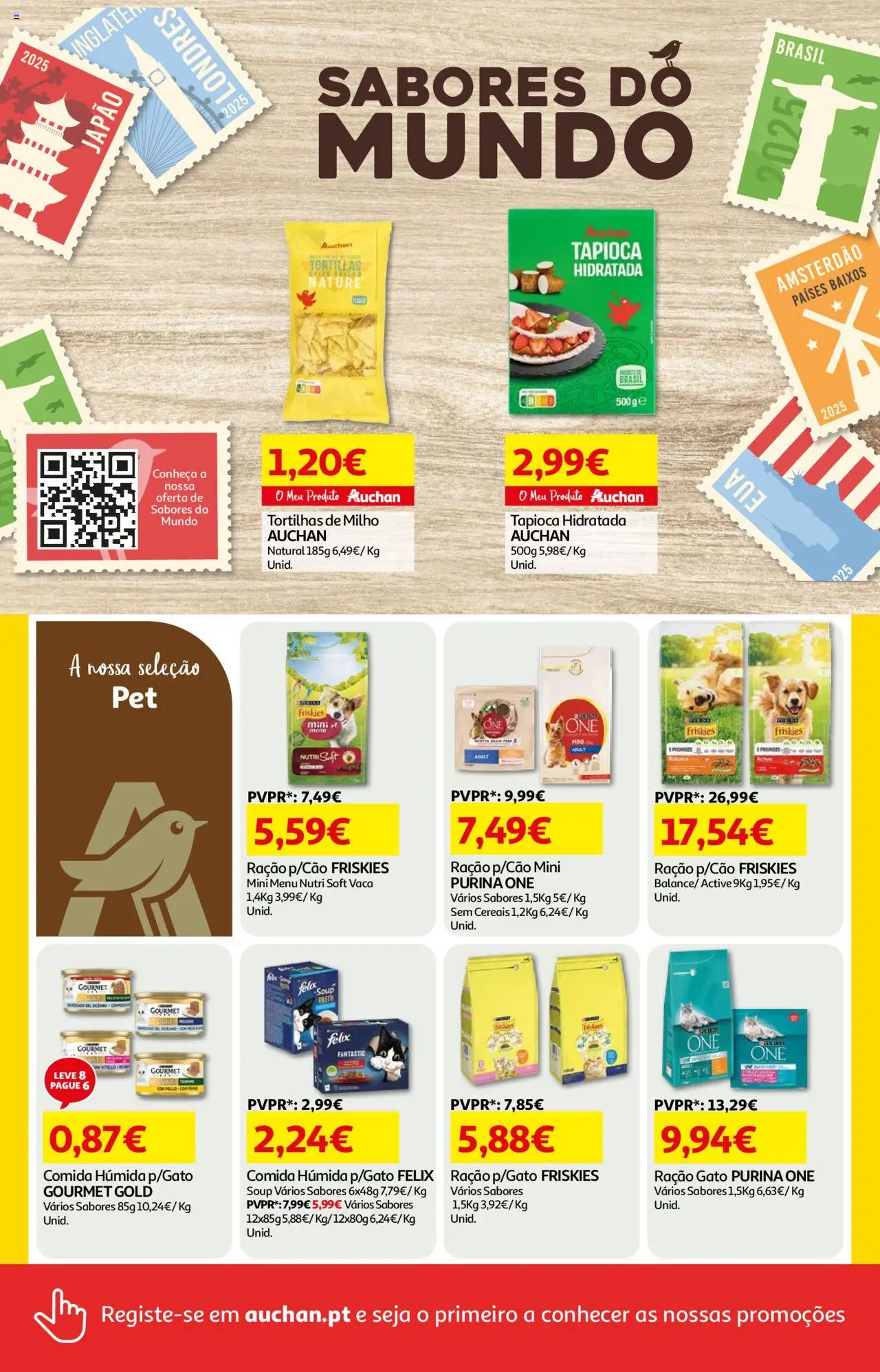 Auchan folheto │ válido de 14.08.2025 | Página: 16 | Produtos: Purina one, Tapioca, Cereais, Milho
