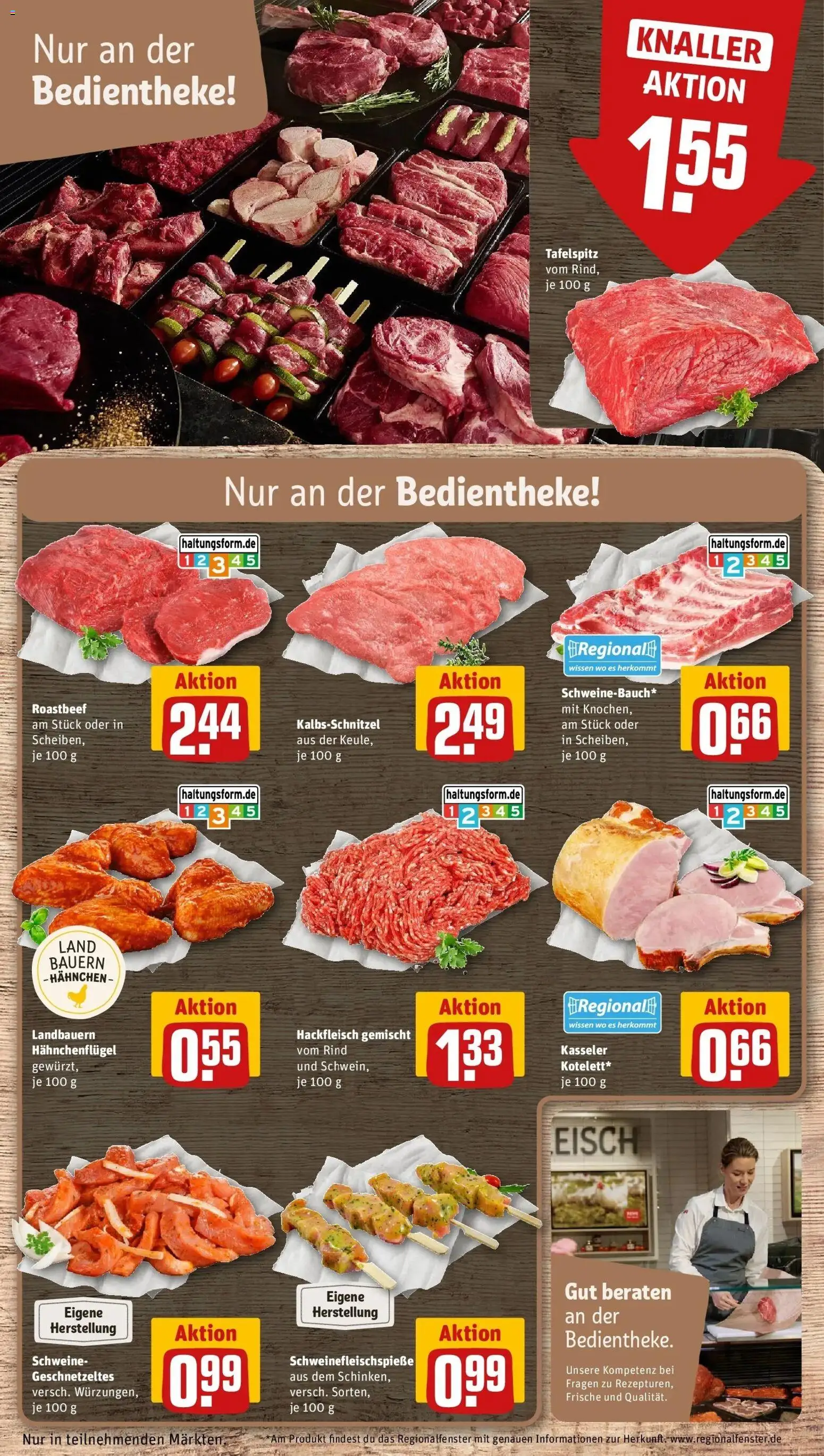 Rewe prospekt Neustadt Am Rübenberge	 – gültig ab 22.02.2026 | Seite: 10 | Produkte: Tafelspitz, Hahnchen, Roastbeef, Hackfleisch