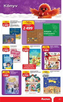 Auchan - Karácsonyi játék - amely érvényes a következő dátumtól: 24.10.2025 | Oldal: 41