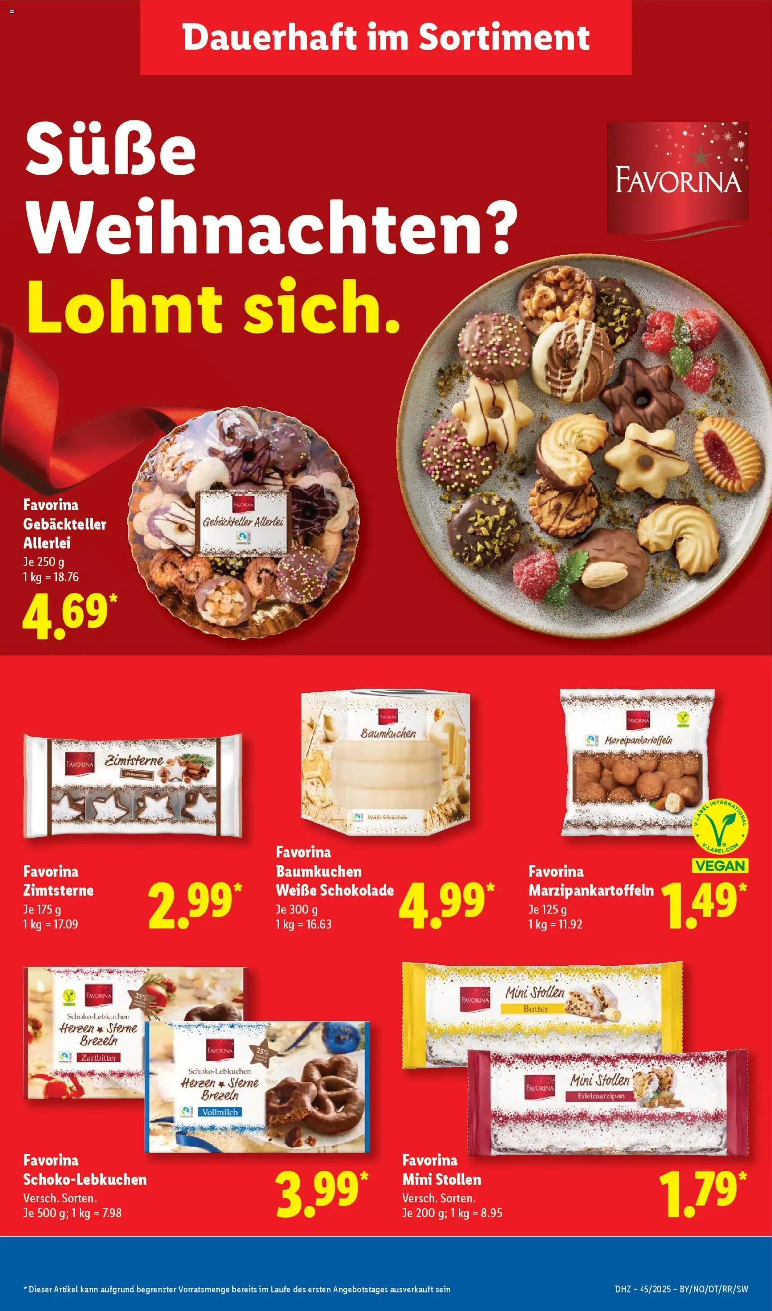 Lidl Prospekt Uffenheim – gültig ab 03.11.2025 | Seite: 23 | Produkte: Butter, Schokolade