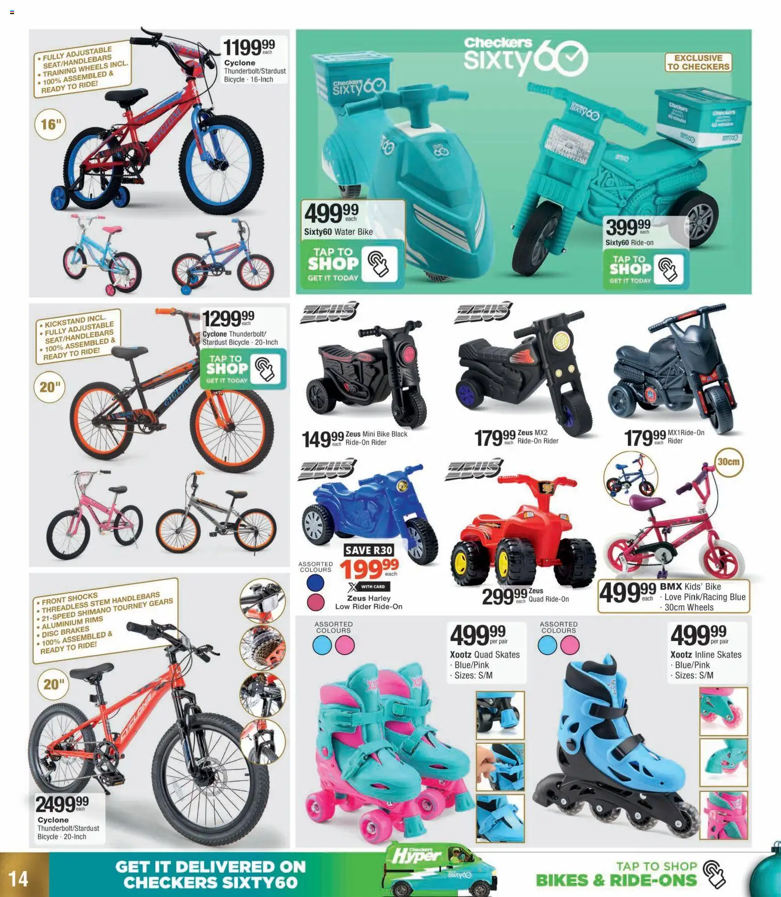 New Checkers catalogue – valid from 01.12.2025 | Page: 14 | Products: Tap, Water