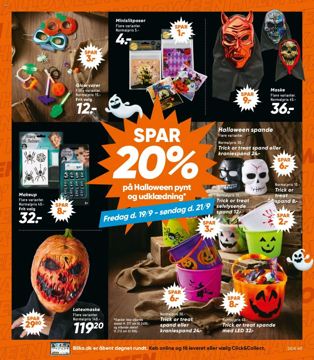 Bilka tilbudsavis – gyldig fra 19.09.2025 | Side: 9 | Produkter: Makeup, Maske