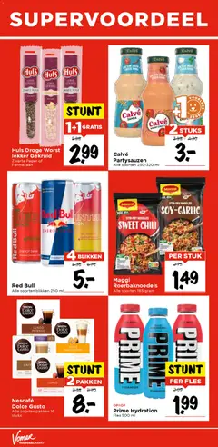 Vomar - Folder - Voorbeeld van een folder van Vomar, geldig van 26.10.2025 | Pagina: 22 | Producten: Fles, Red Bull, Parmezaan, Nescafe
